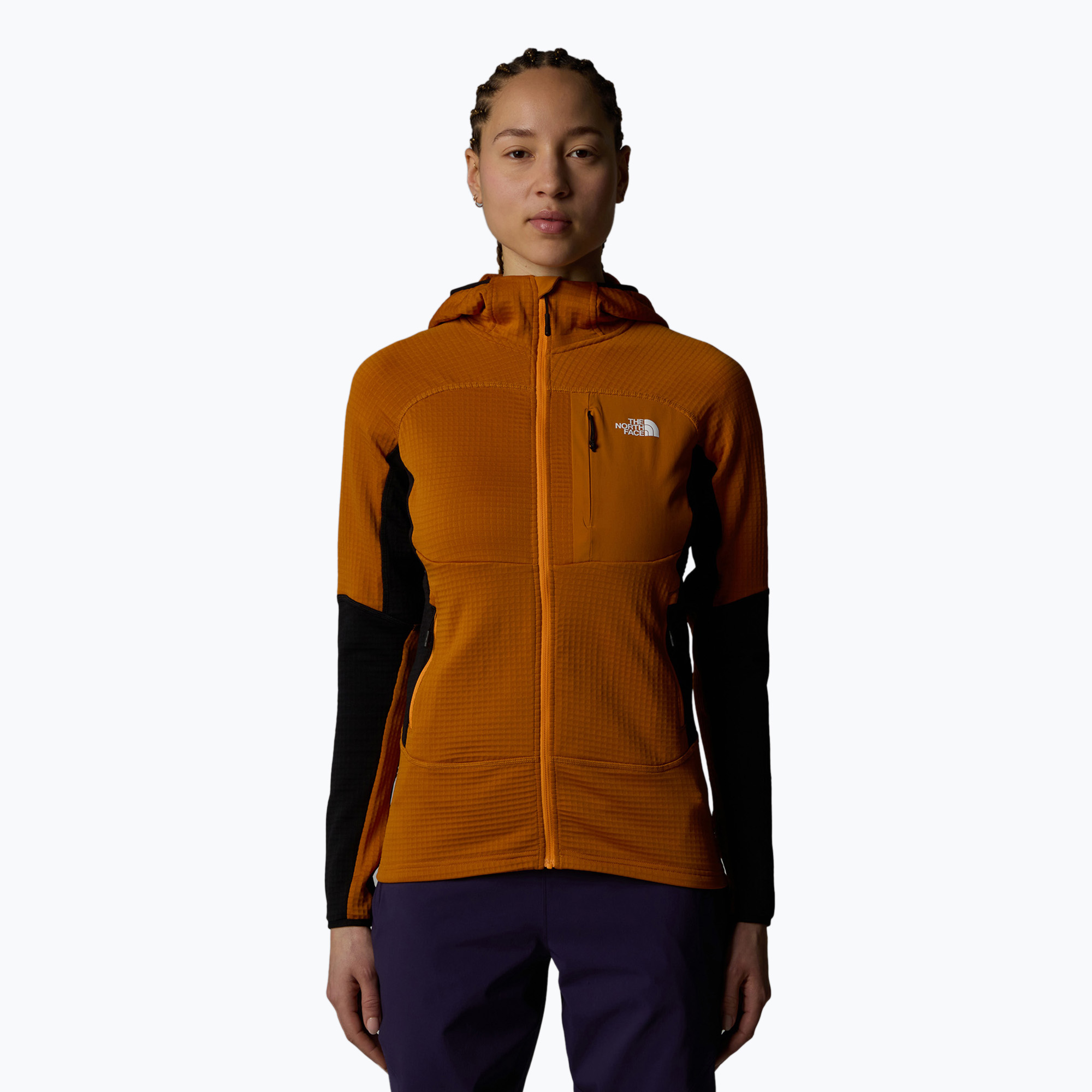 Bluza damska The North Face Stormgap Powergrid iron citrus/ black | WYSYŁKA W 24H | 30 DNI NA ZWROT