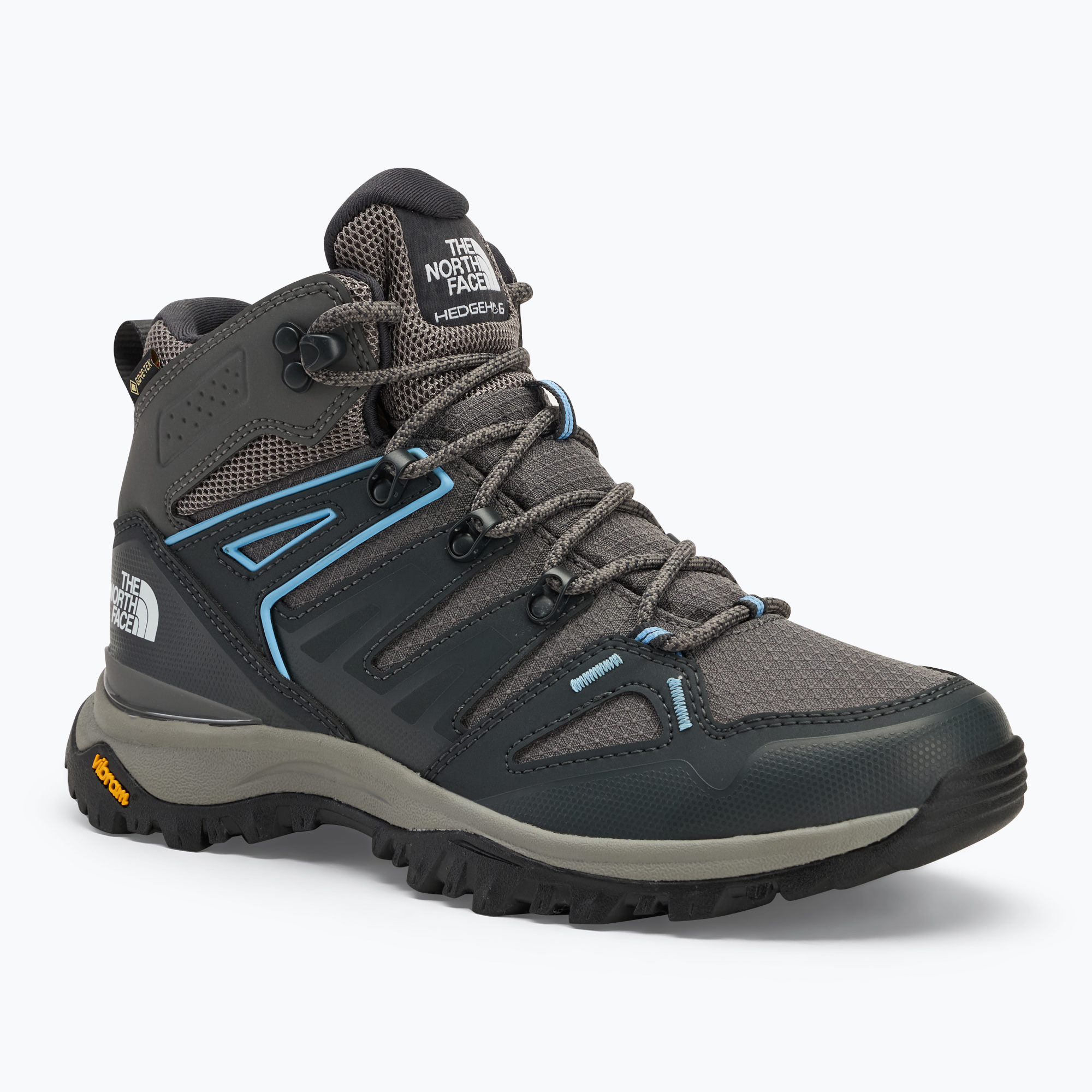 Buty turystyczne damskie The North Face Hedgehog Mid Gore-Tex smoked pearl / asphalt grey | WYSYŁKA W 24H | 30 DNI NA ZWROT