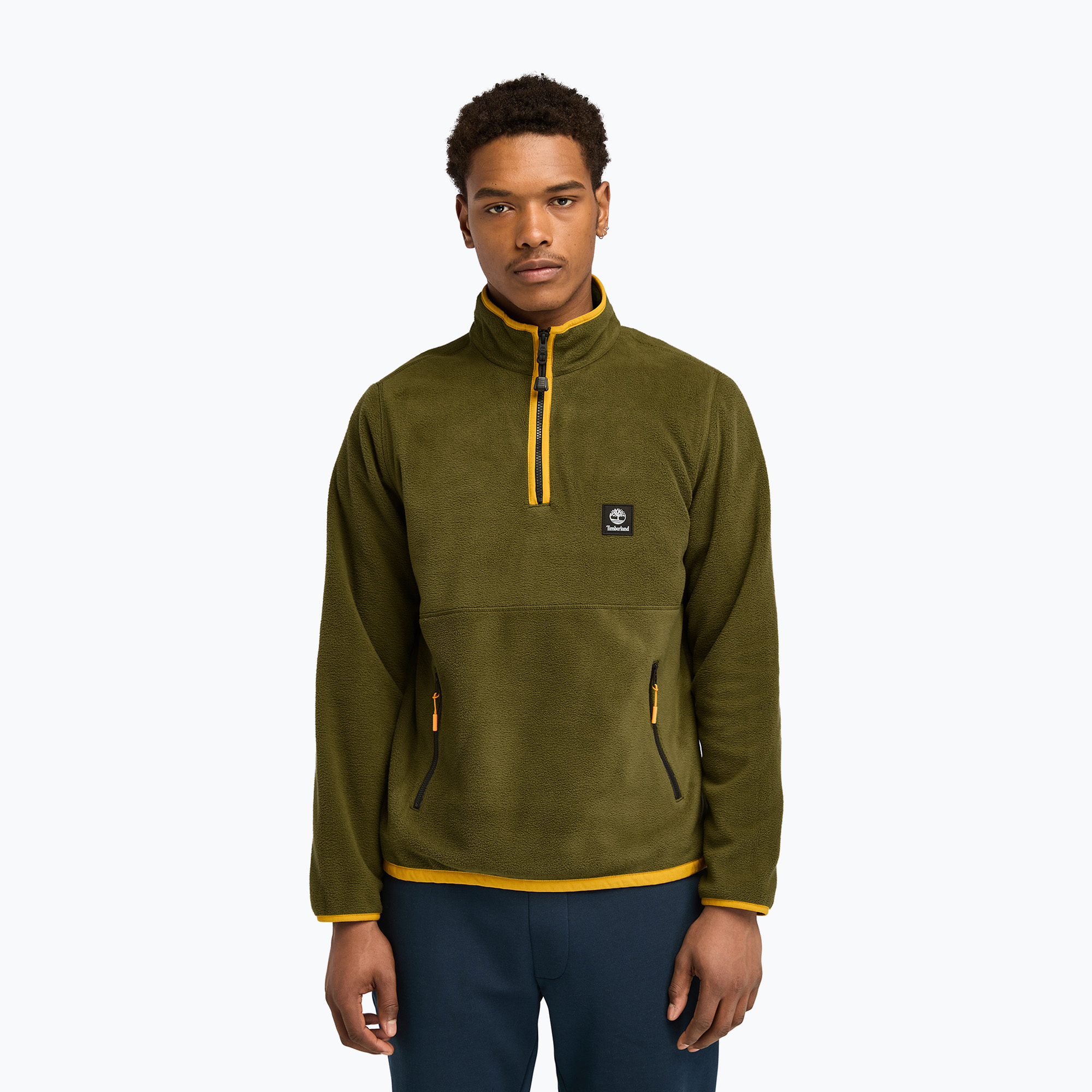 Bluza męska Timberland Polar 1/4 Zip Fleece dark olive | WYSYŁKA W 24H | 30 DNI NA ZWROT