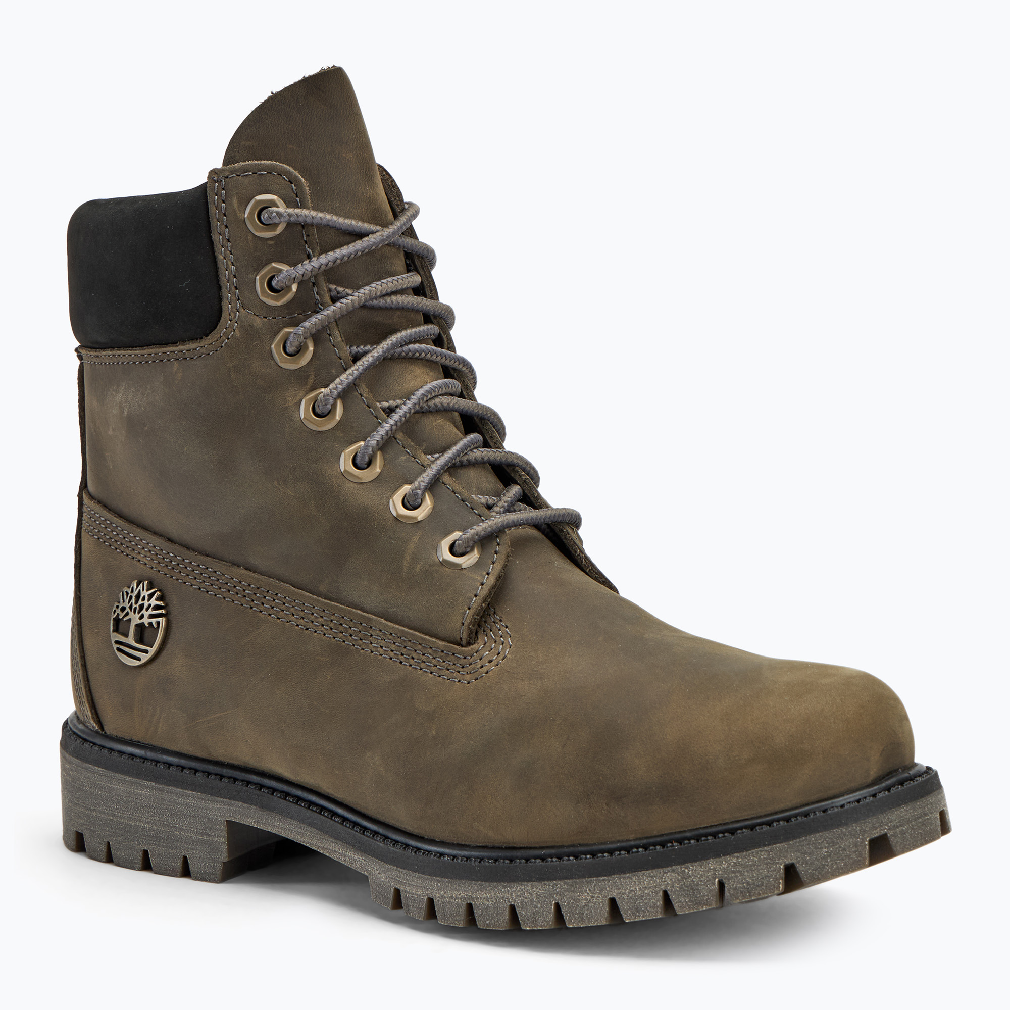 Buty męskie Timberland Premium 6 In Lace medium grey full grain | WYSYŁKA W 24H | 30 DNI NA ZWROT