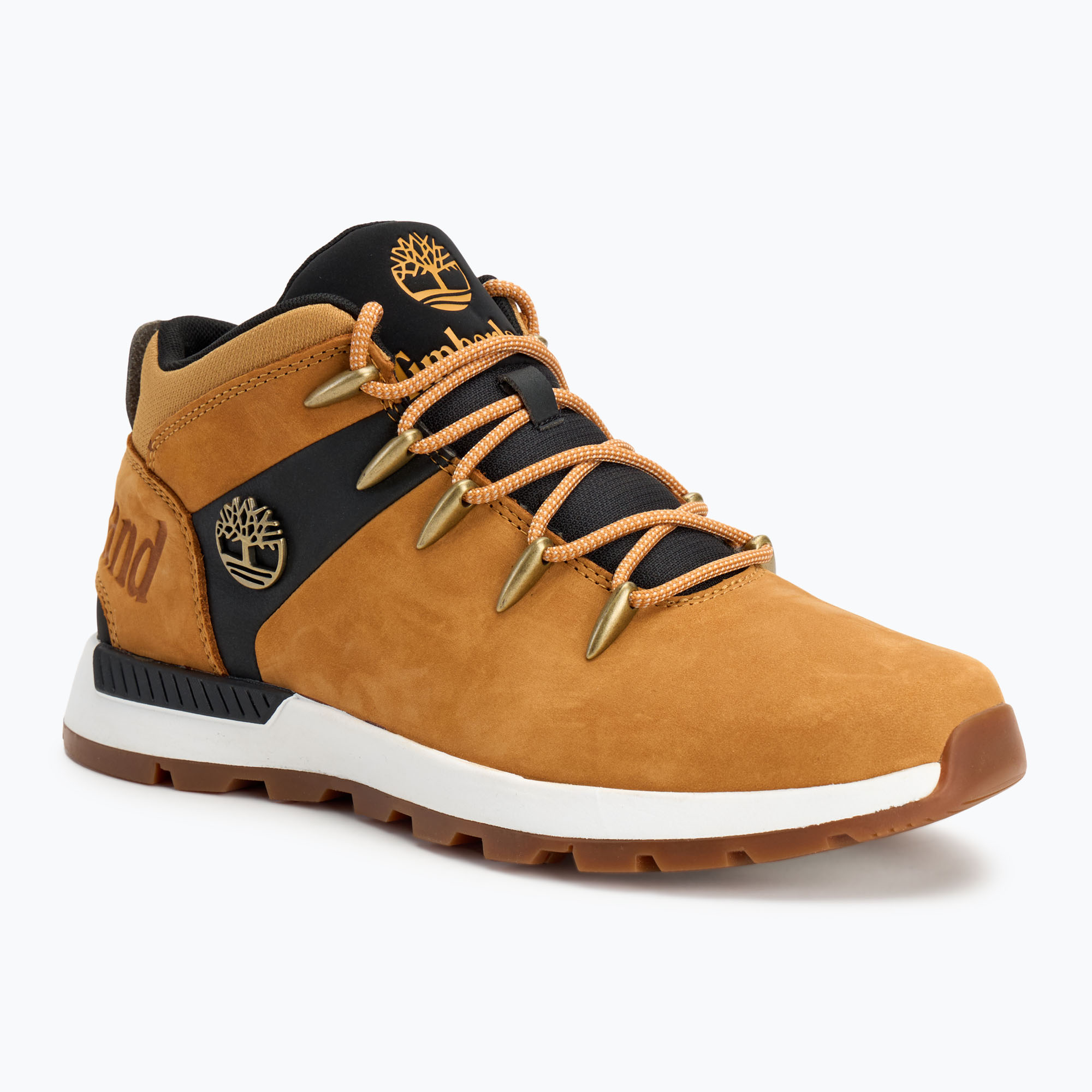 Buty męskie Timberland Sprint Trekker Mid Lace wheat nubuck/black | WYSYŁKA W 24H | 30 DNI NA ZWROT