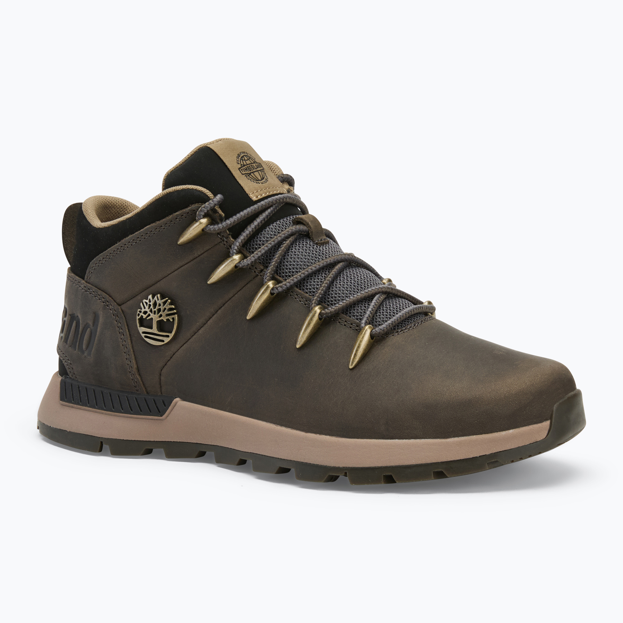 Buty męskie Timberland Sprint Trekker Mid Lace medium grey full grain | WYSYŁKA W 24H | 30 DNI NA ZWROT