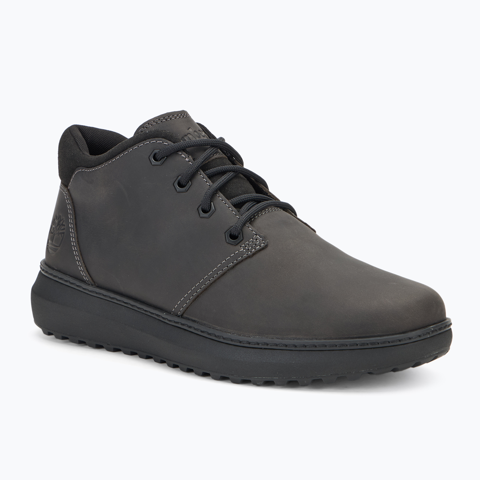 Buty męskie Timberland Hudson Road Mid Lace Chukka dark grey full grain | WYSYŁKA W 24H | 30 DNI NA ZWROT