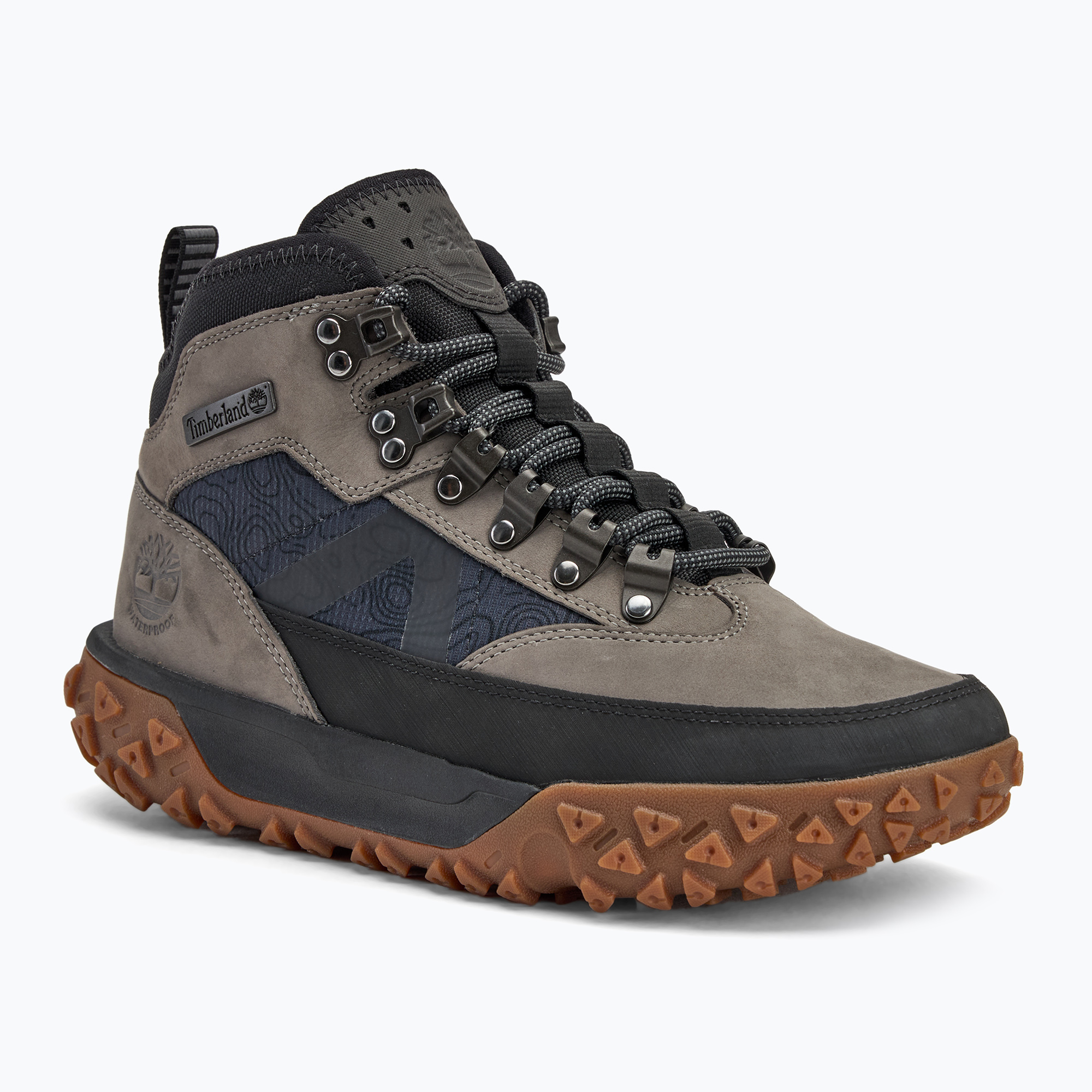 Buty męskie Timberland Greenstride Motion 6 Mid medium grey nubuck | WYSYŁKA W 24H | 30 DNI NA ZWROT