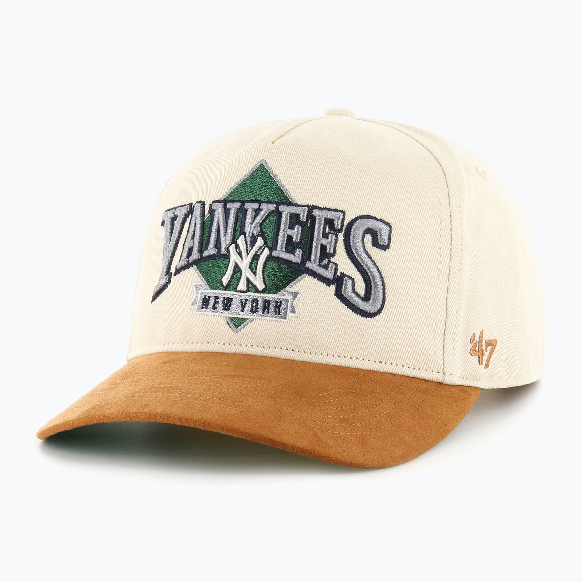 Czapka z daszkiem 47 Brand New York Yankees Mets The Diamond Hitch natural 