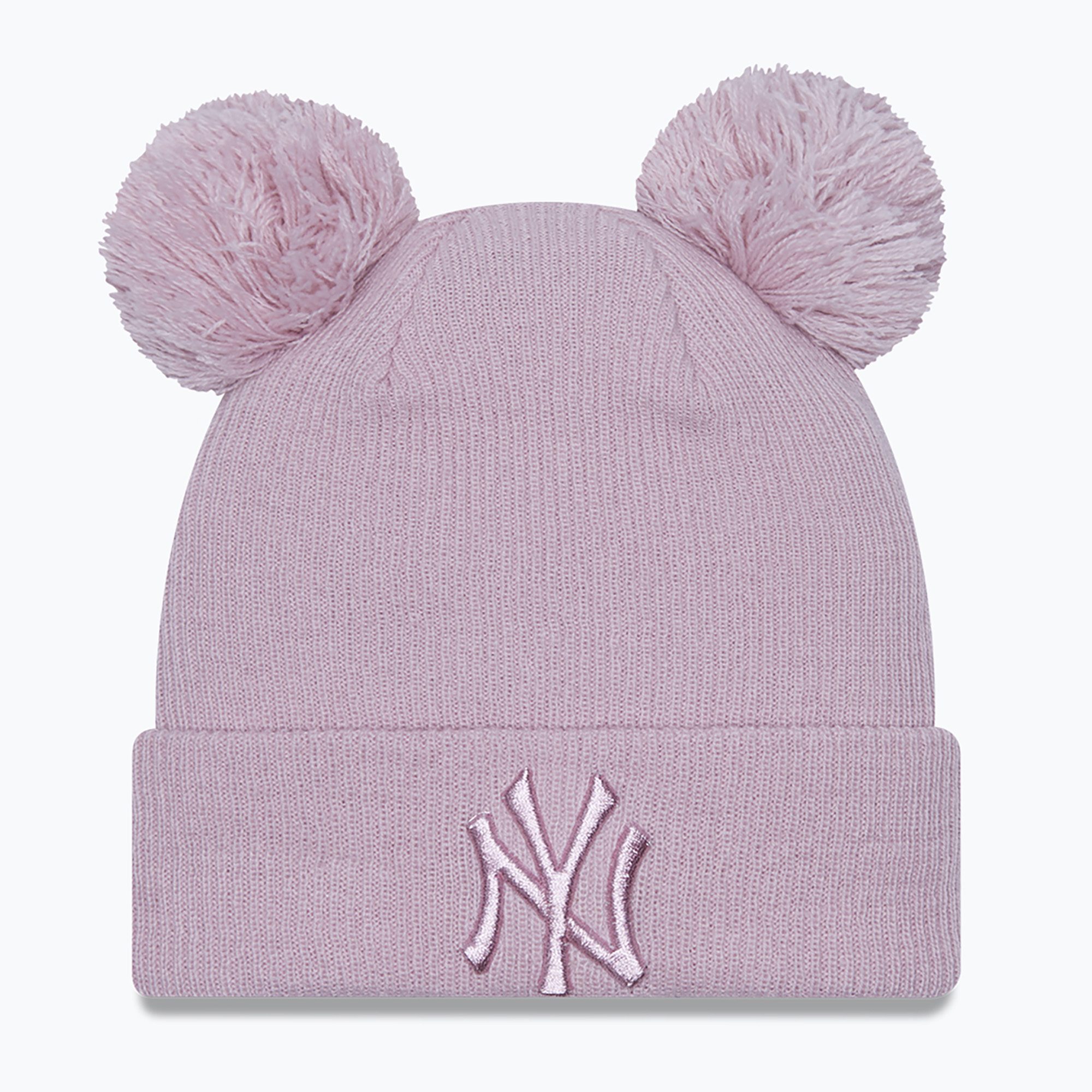 Czapka damska New Era Female Metalic Logo Beanie New York Yankees pastel pink | WYSYŁKA W 24H | 30 DNI NA ZWROT