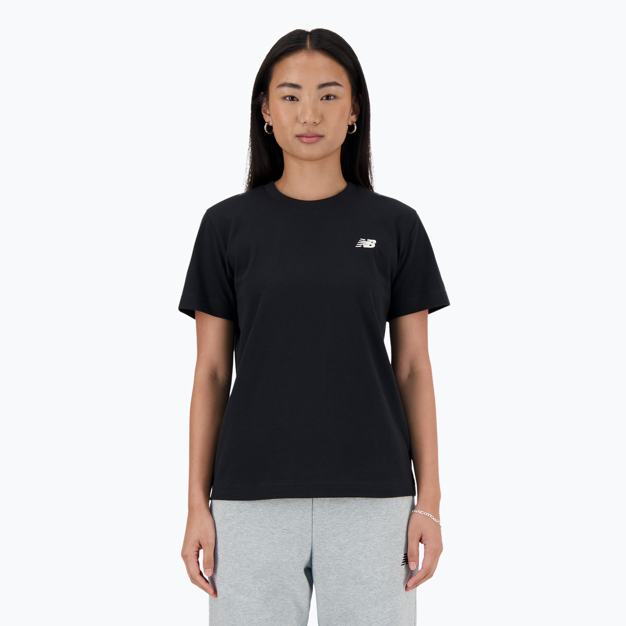 Koszulka damska New Balance Jersey Small Logo black | WYSYŁKA W 24H | 30 DNI NA ZWROT