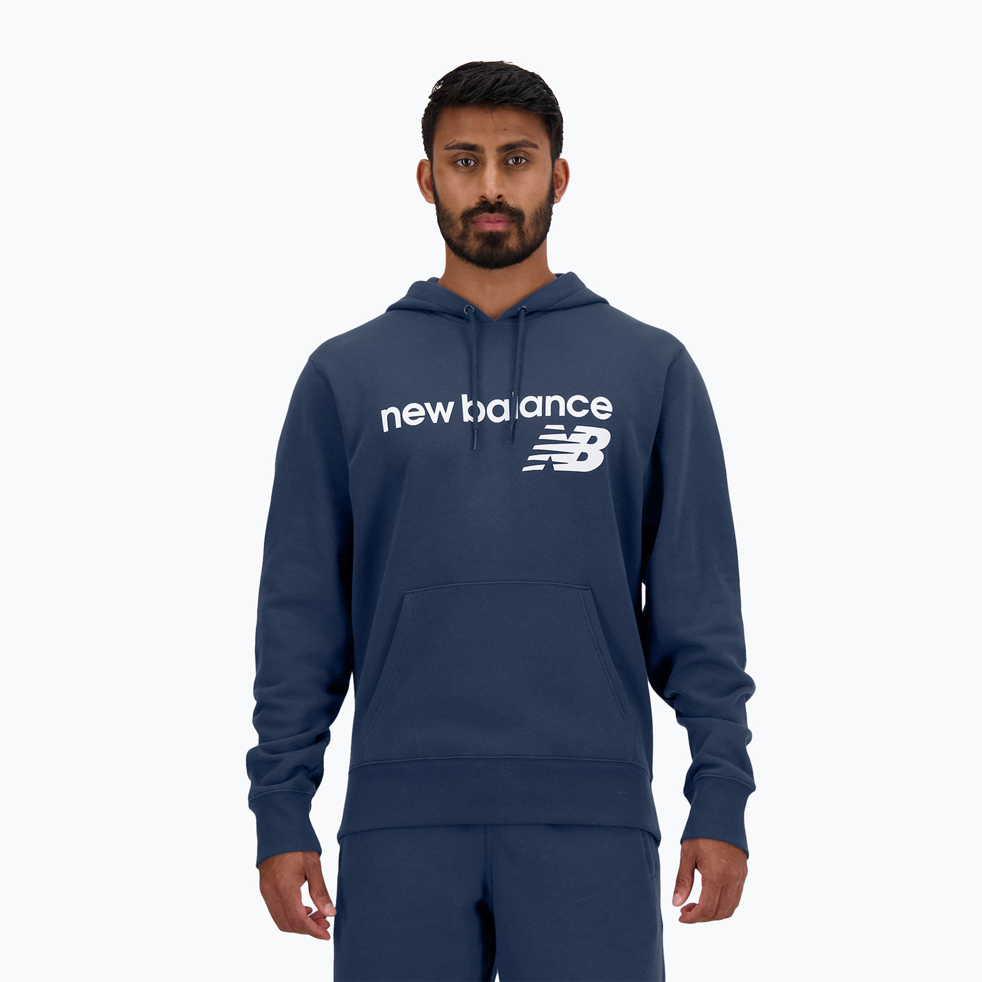 Bluza męska New Balance Core Fleece Hoodie nb navy | WYSYŁKA W 24H | 30 DNI NA ZWROT