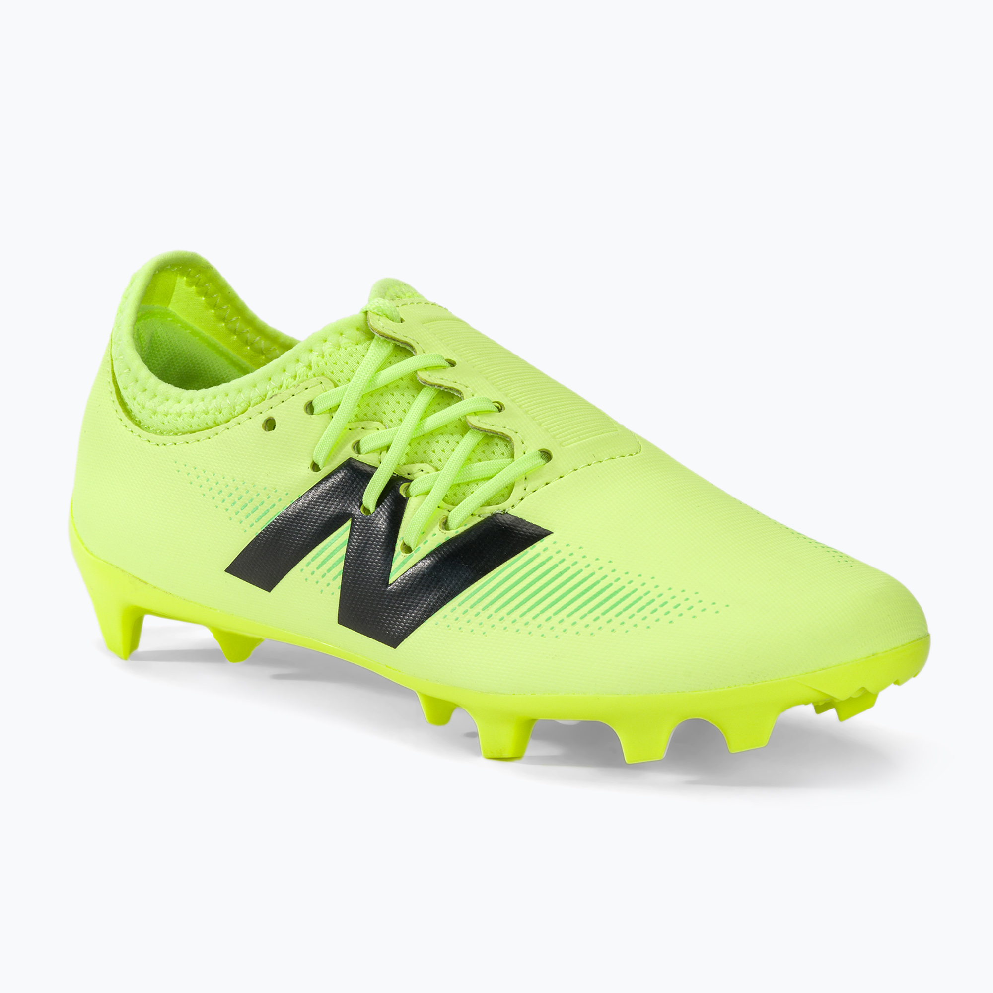 Фото - Футбольні бутси New Balance Buty piłkarskie dziecięce  Furon Dispatch V7+ FG bleached lime 