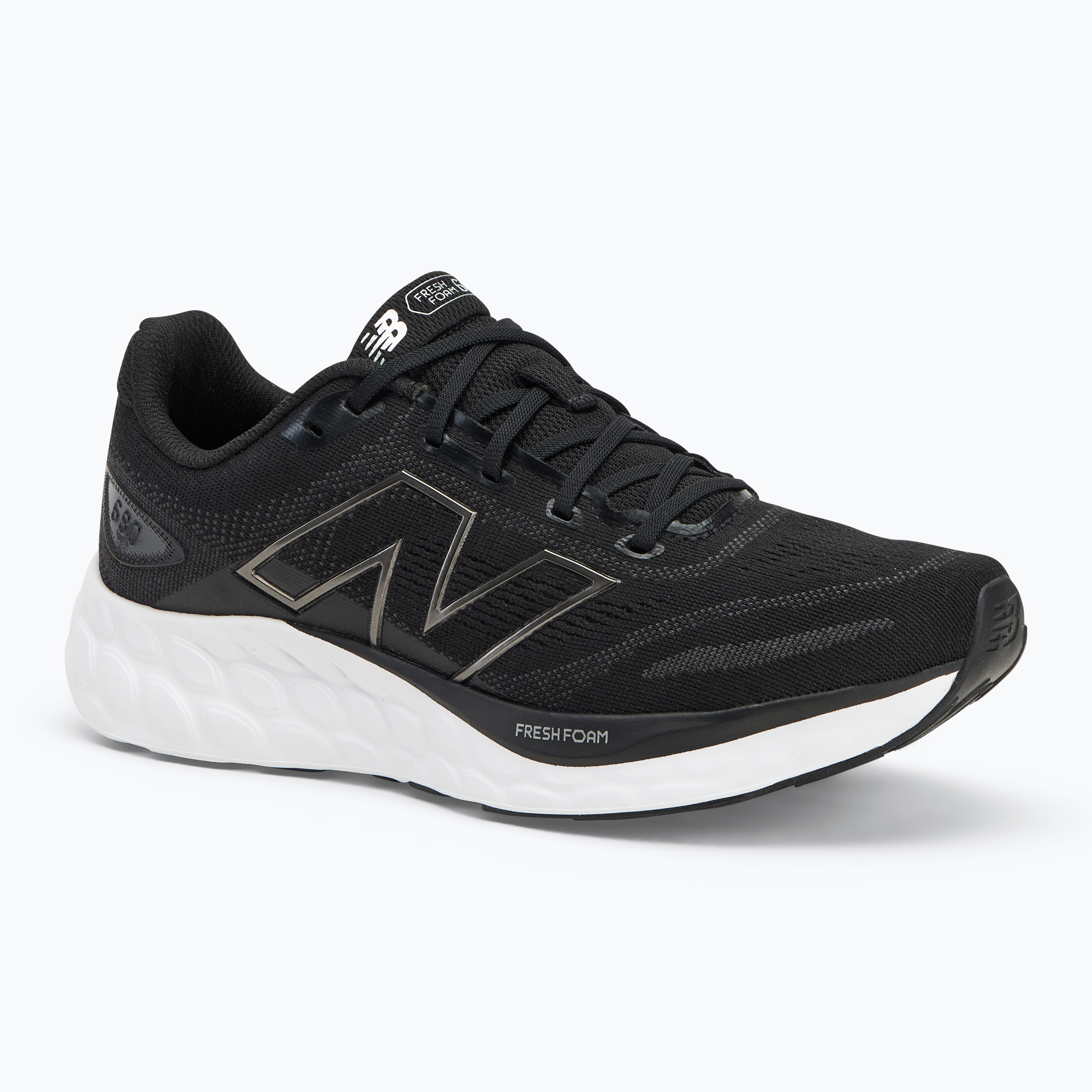 Buty do biegania męskie New Balance Fresh Foam 680 v8 black/white | WYSYŁKA W 24H | 30 DNI NA ZWROT