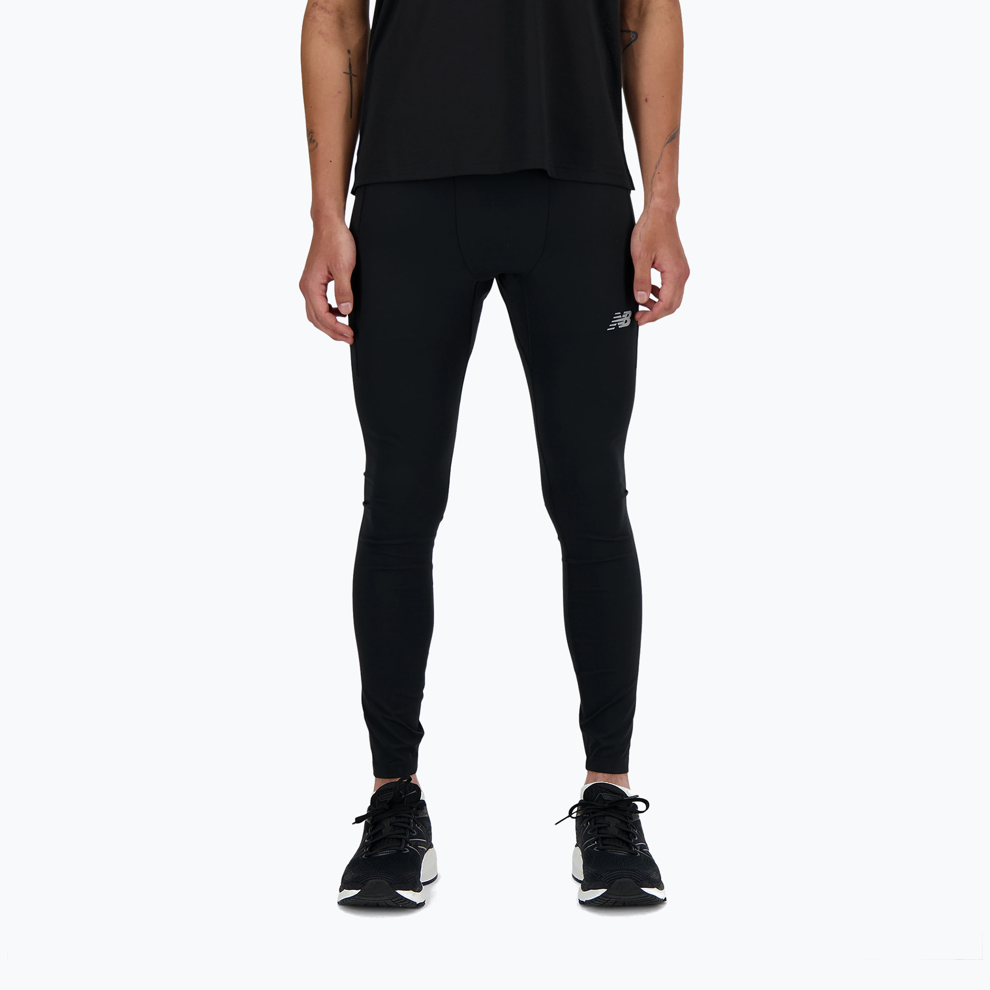 Legginsy treningowe męskie New Balance Athletics Sleek Run black | WYSYŁKA W 24H | 30 DNI NA ZWROT