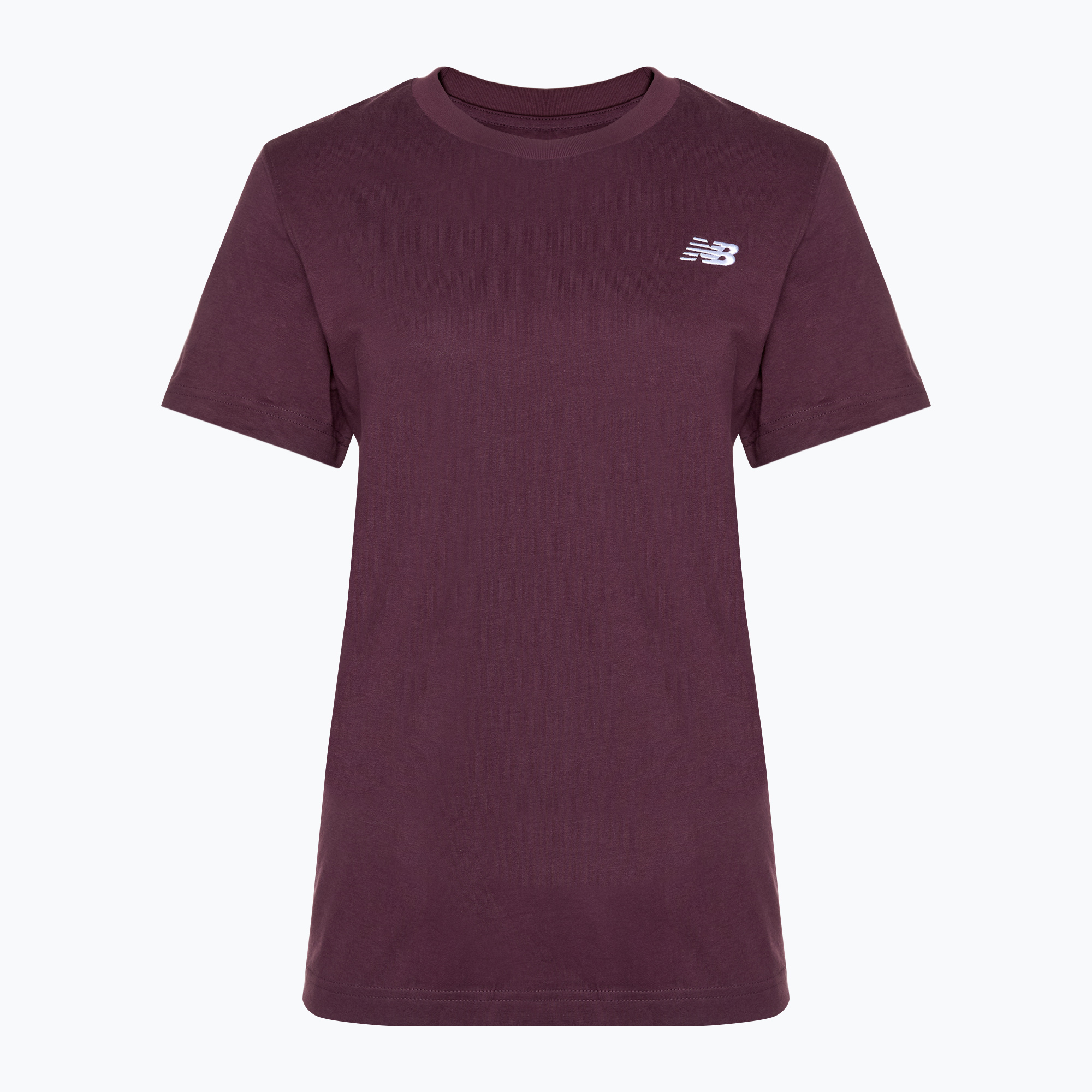 Koszulka damska New Balance Essentials Jersey plum brown | WYSYŁKA W 24H | 30 DNI NA ZWROT