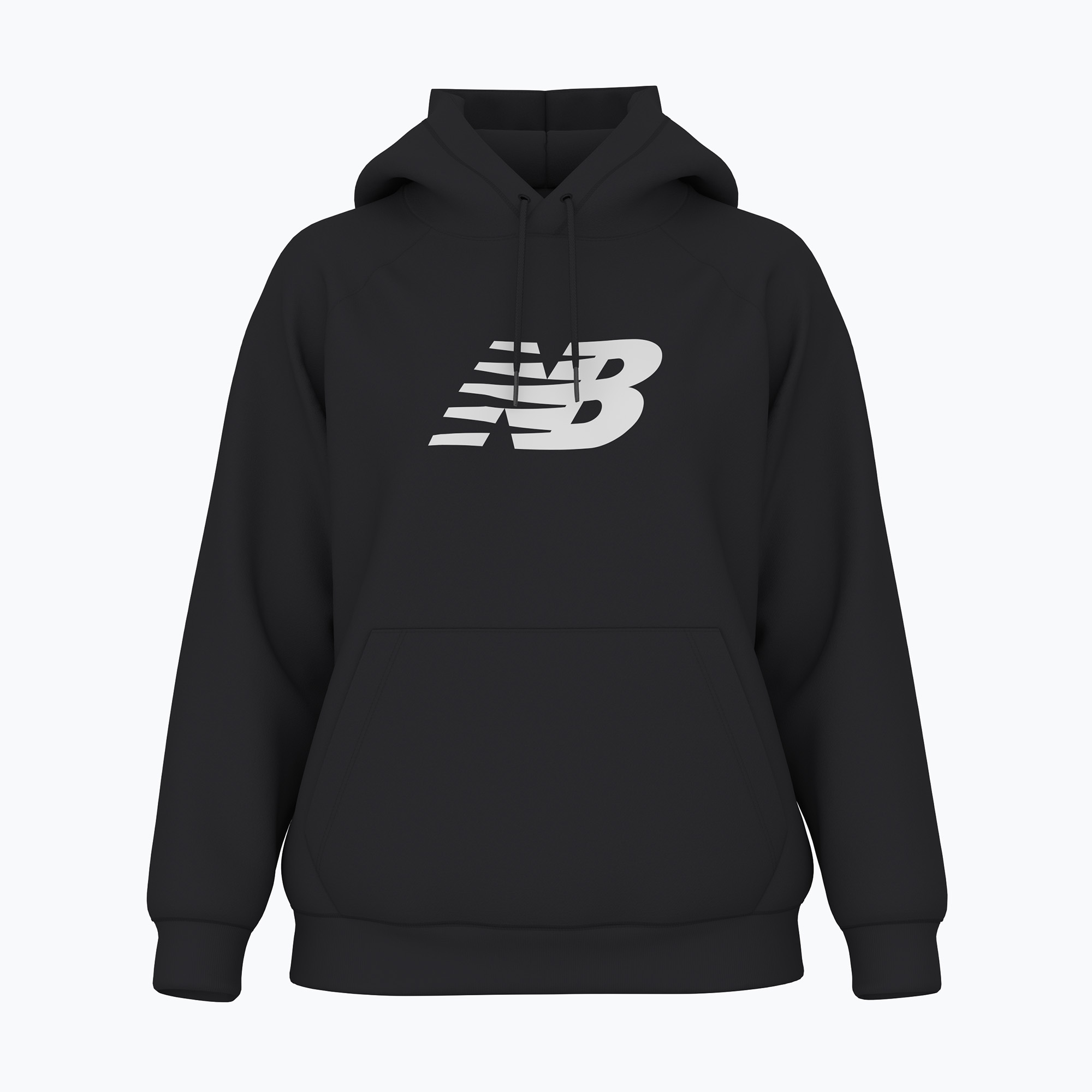 Bluza damska New Balance Fleece Hoodie black | WYSYŁKA W 24H | 30 DNI NA ZWROT