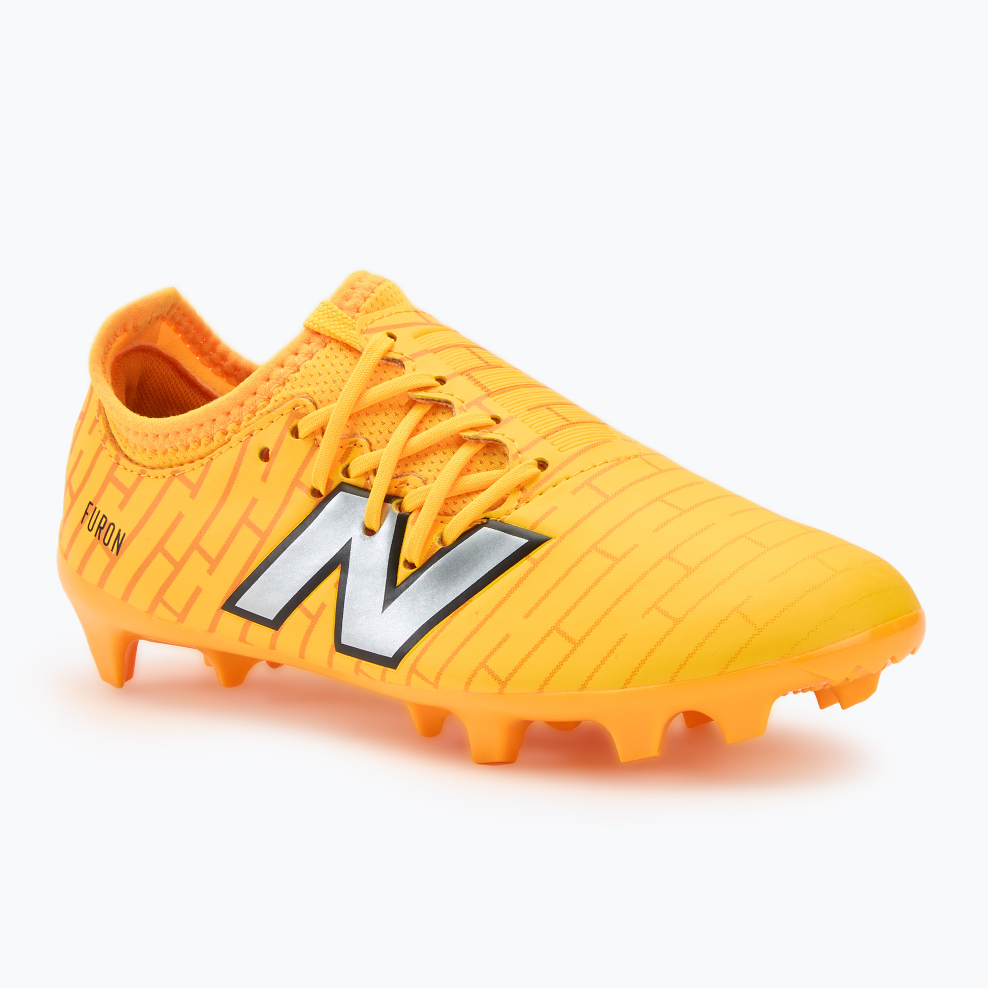 Buty piłkarskie dziecięce New Balance Furon Dispatch V7+ FG orange | WYSYŁKA W 24H | 30 DNI NA ZWROT