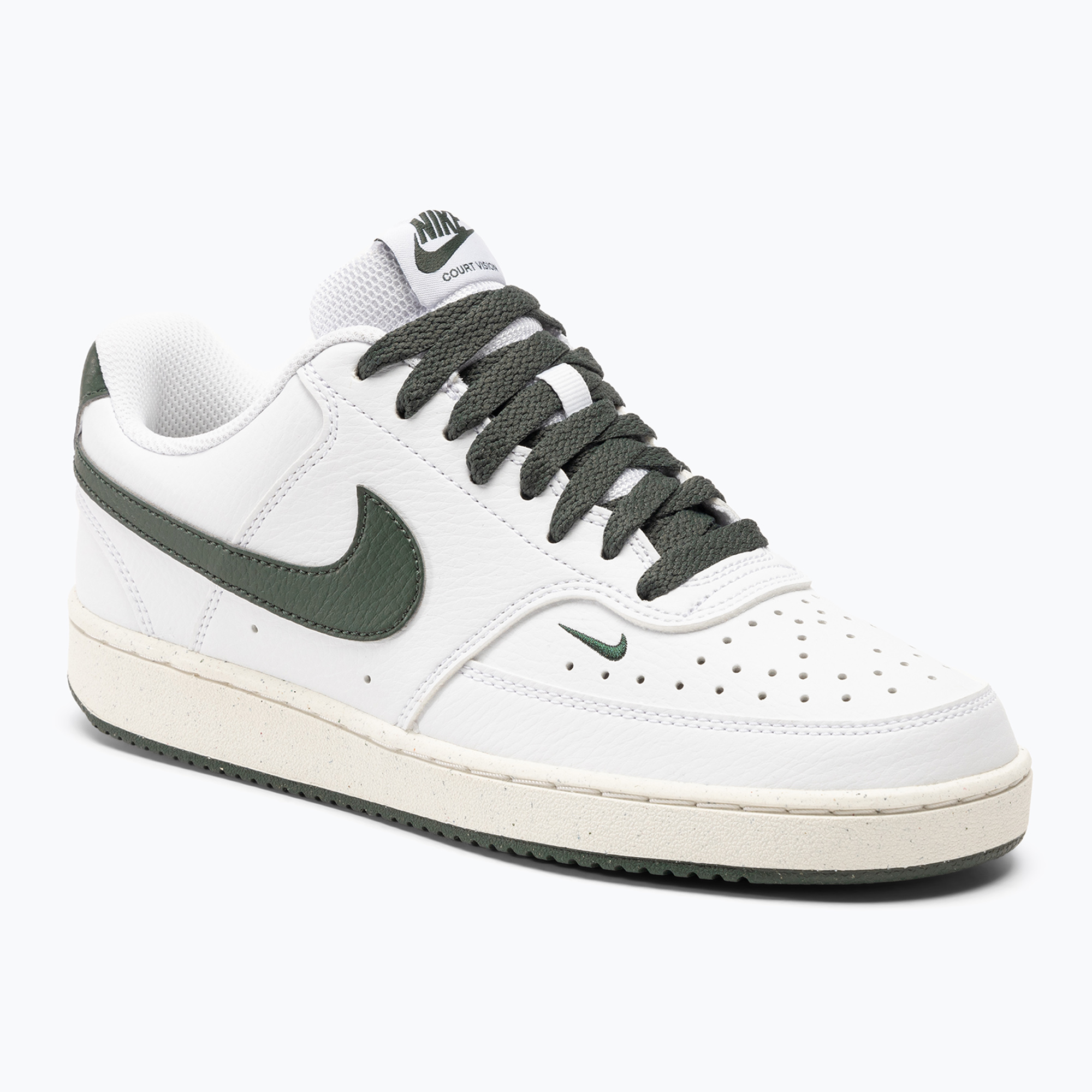 Buty damskie Nike Court Vision Low Next Nature white / stadium green / sail / vintage green | WYSYŁKA W 24H | 30 DNI NA ZWROT