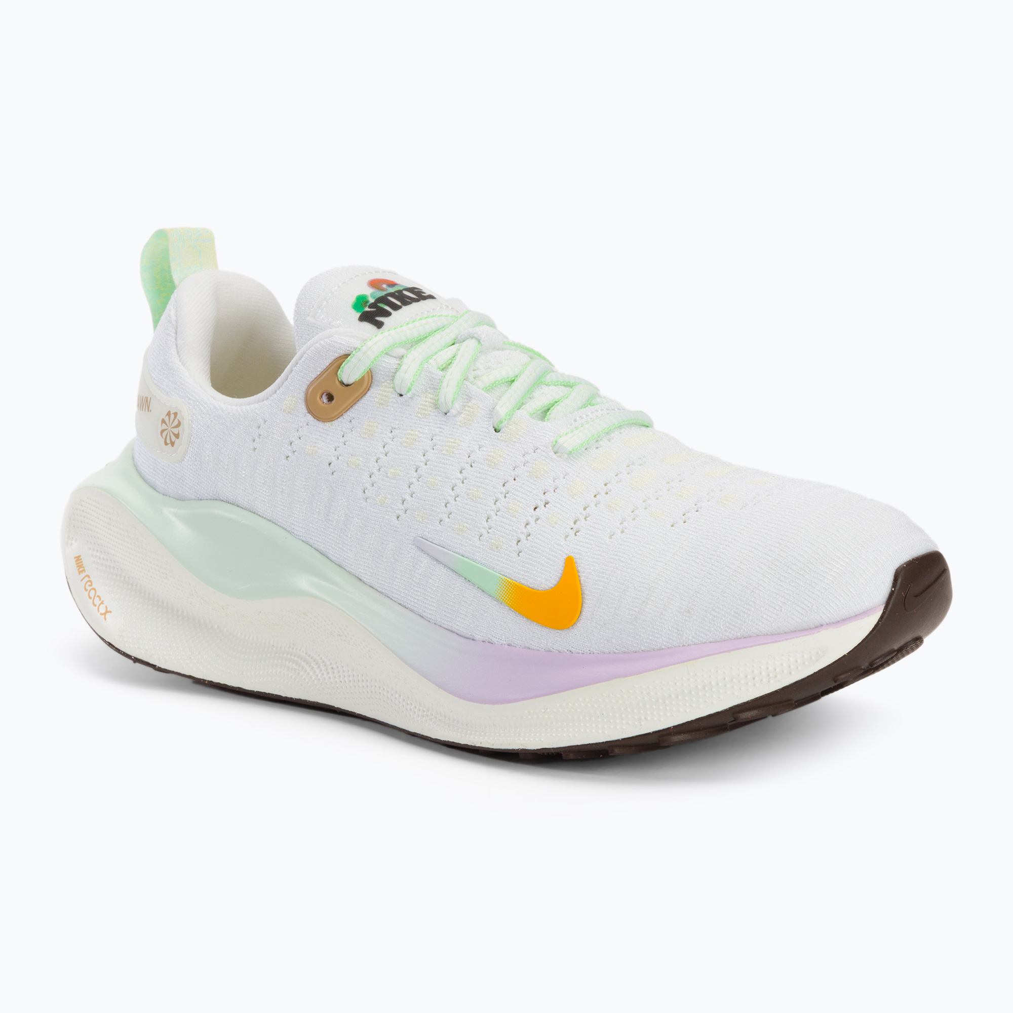 Buty do biegania damskie Nike InfinityRN 4 white/sail/vapor green/multi-color | WYSYŁKA W 24H | 30 DNI NA ZWROT