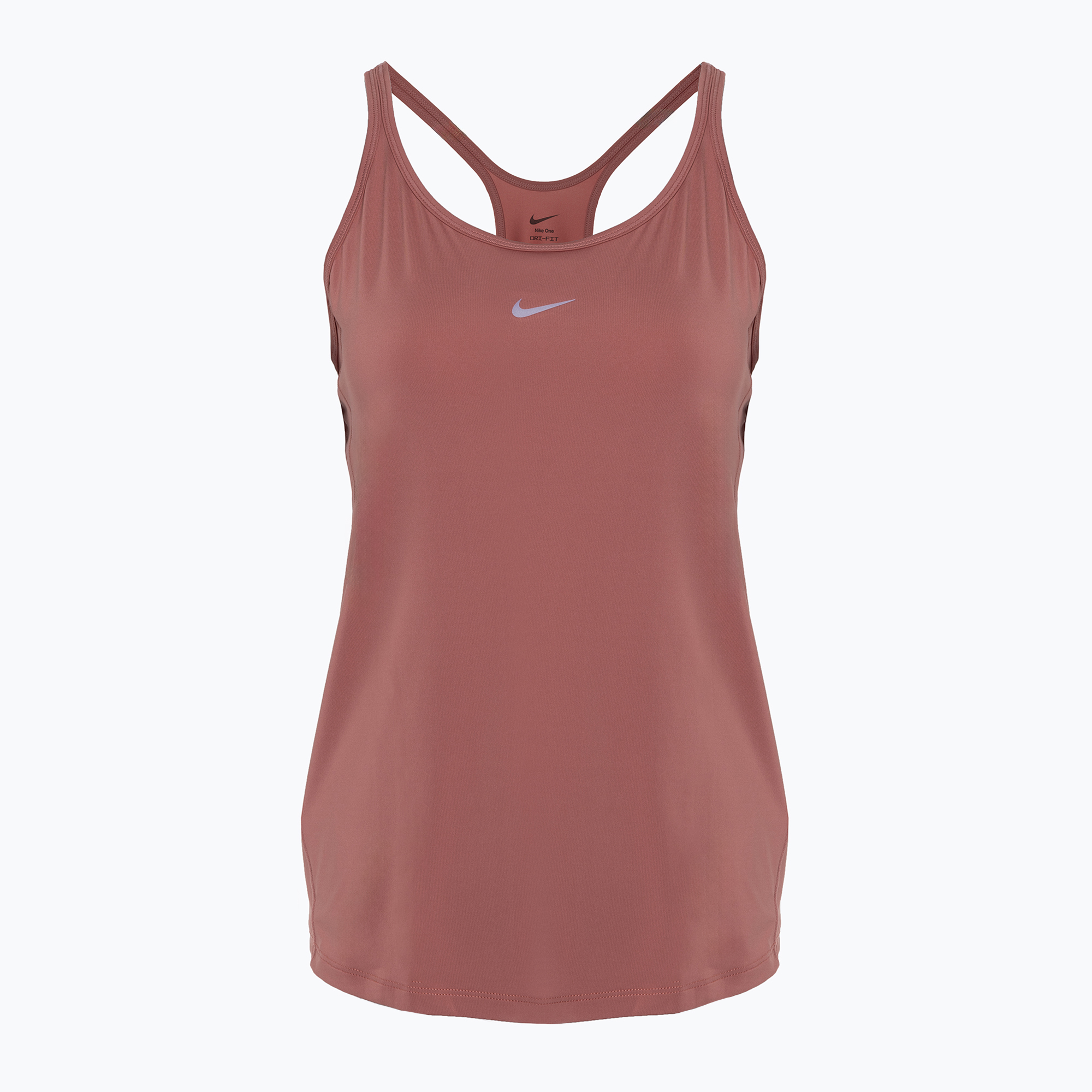 Tank top treningowy damski Nike One Classic Dri-Fit Strappy canyon pink/black | WYSYŁKA W 24H | 30 DNI NA ZWROT