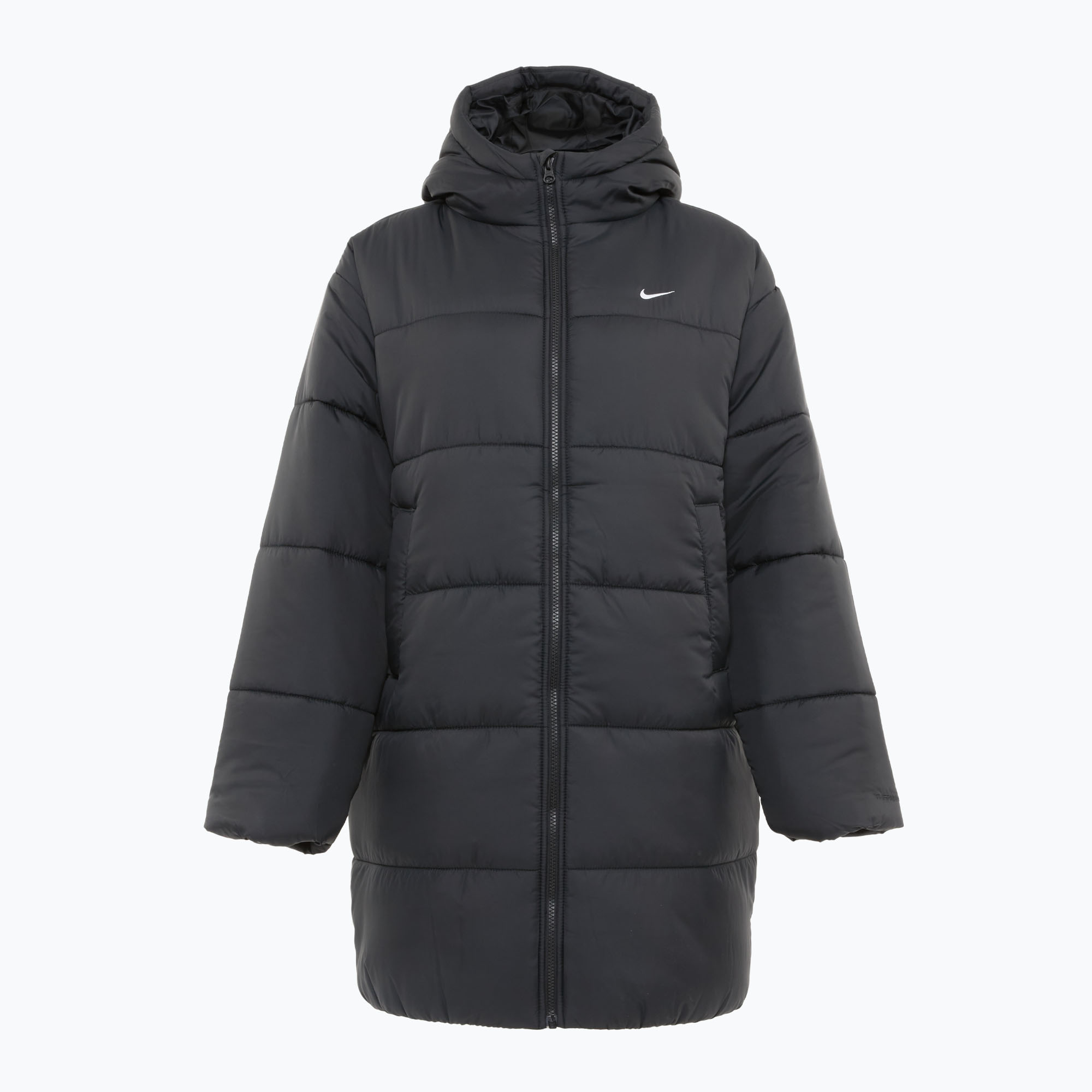 Kurtka ocieplana damska Nike Sportswear Classic Puffer Therma-Fit black/white | WYSYŁKA W 24H | 30 DNI NA ZWROT