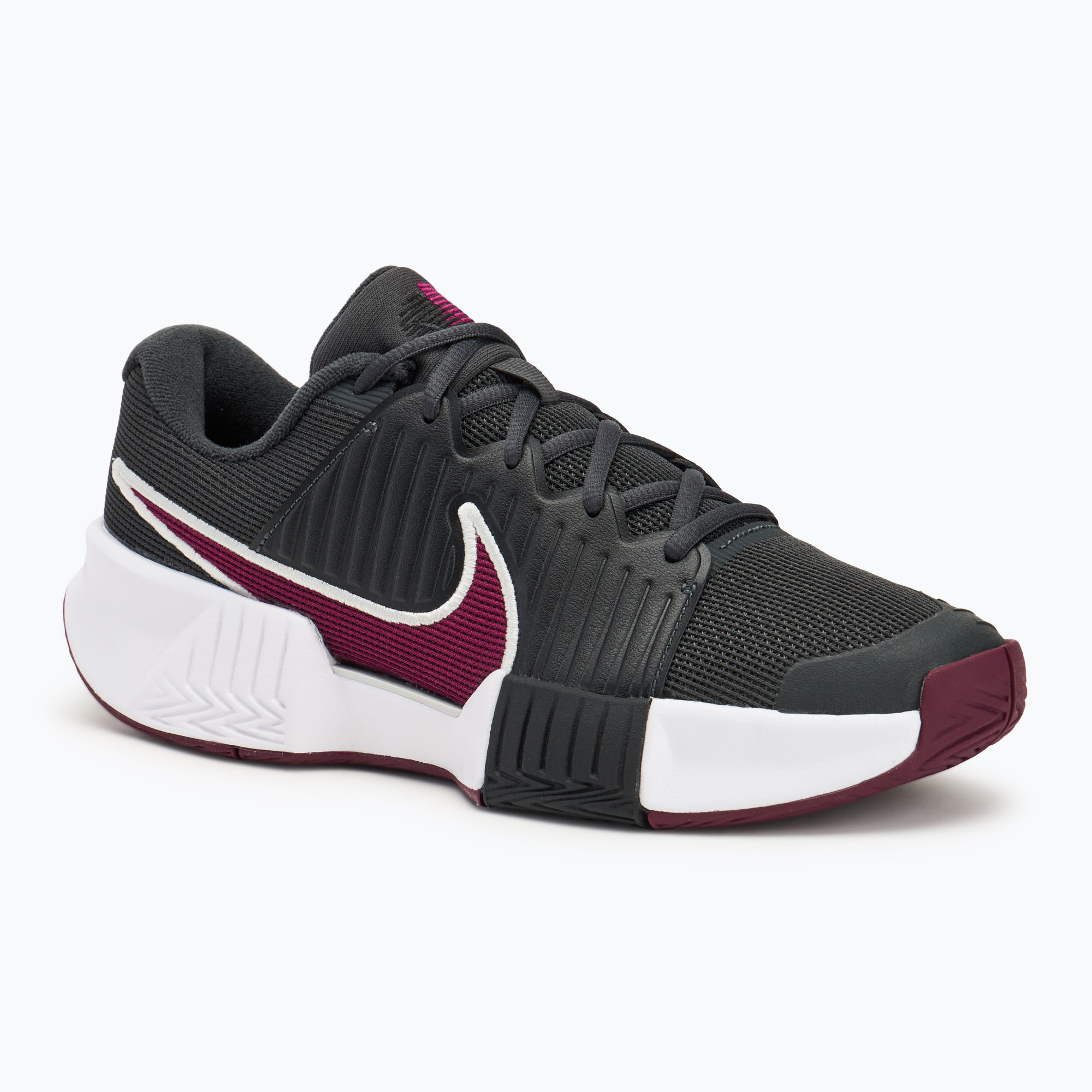 Buty do tenisa męskie Nike GP Challenge Pro dark smoke grey/ black/ photon dust/ sangria | WYSYŁKA W 24H | 30 DNI NA ZWROT