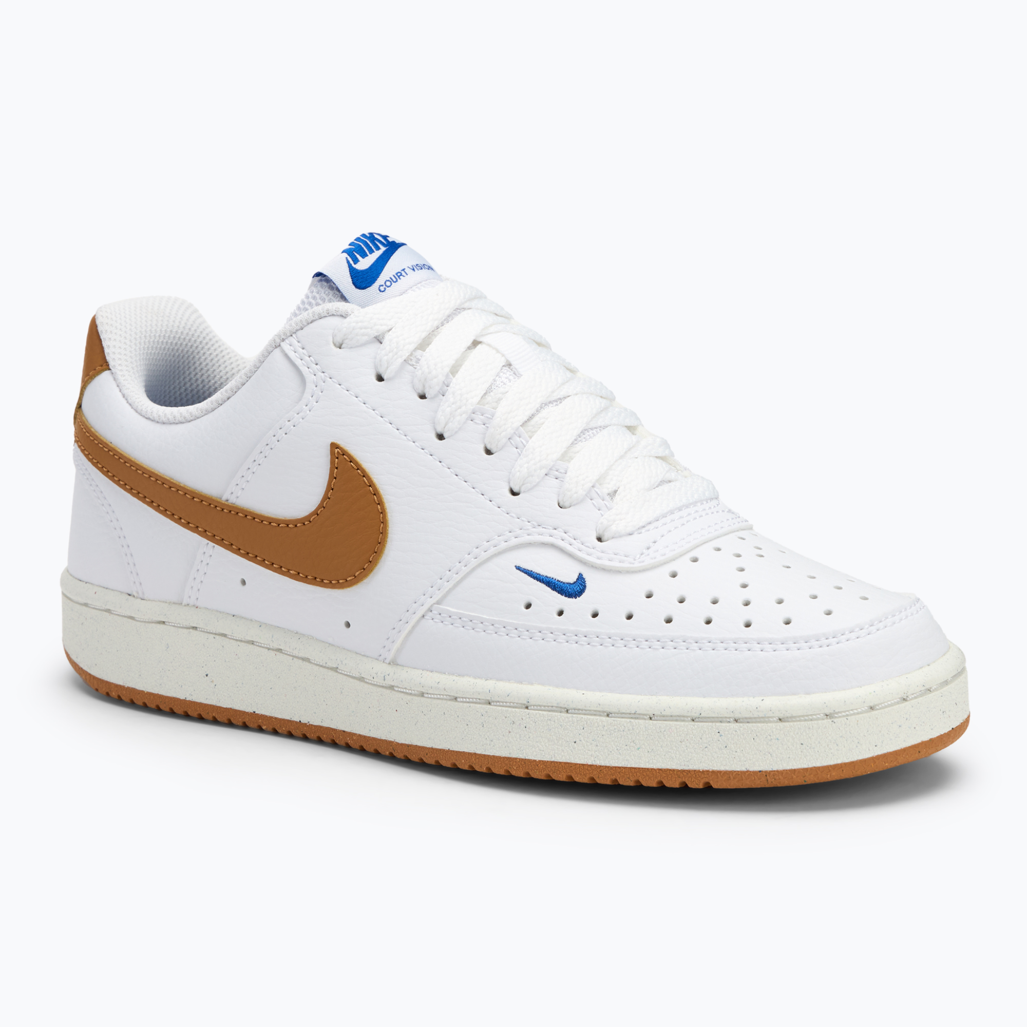 Buty damskie Nike Court Vision Low Next Nature white/game royal/sail/flax | WYSYŁKA W 24H | 30 DNI NA ZWROT