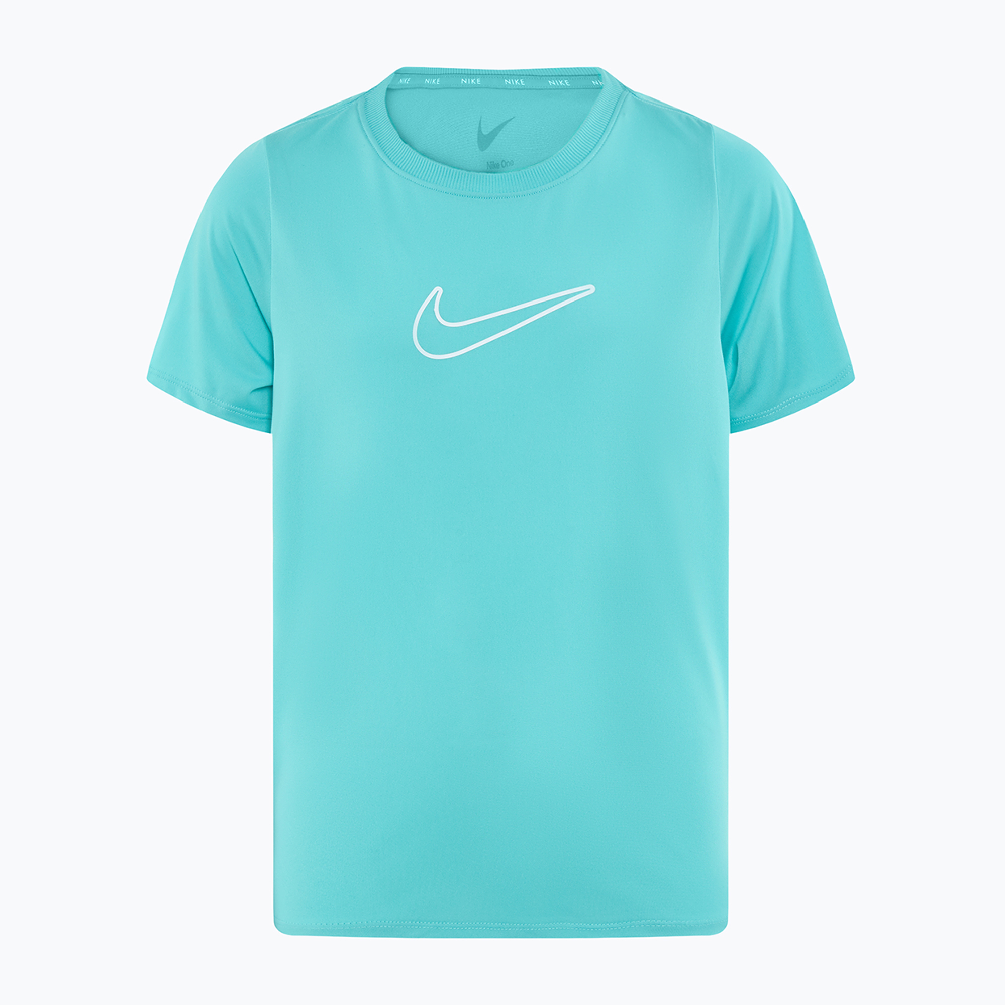 Koszulka dziecięca Nike One Dri-Fit green frost/white | WYSYŁKA W 24H | 30 DNI NA ZWROT