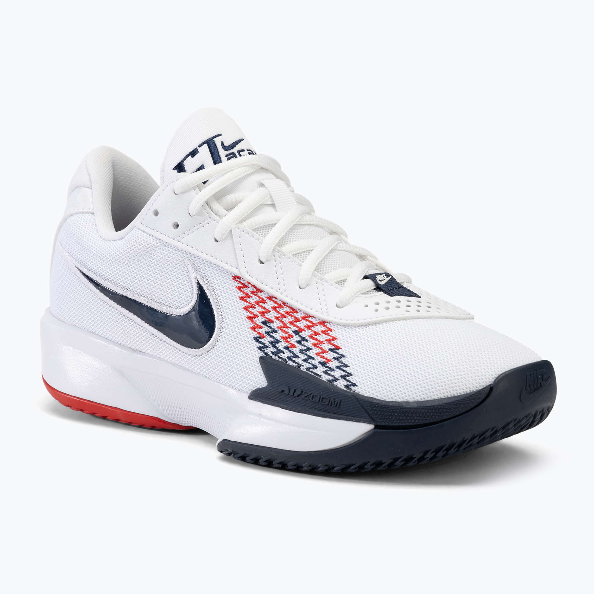 Buty do koszykówki męskie Nike G.T. Cut Academy white/sport red/obsidian | WYSYŁKA W 24H | 30 DNI NA ZWROT