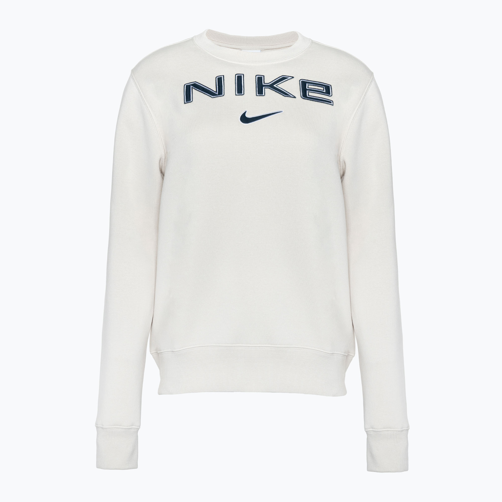 Bluza damska Nike Sportswear Phoenix Fleece light orewood brn/white/armory navy | WYSYŁKA W 24H | 30 DNI NA ZWROT