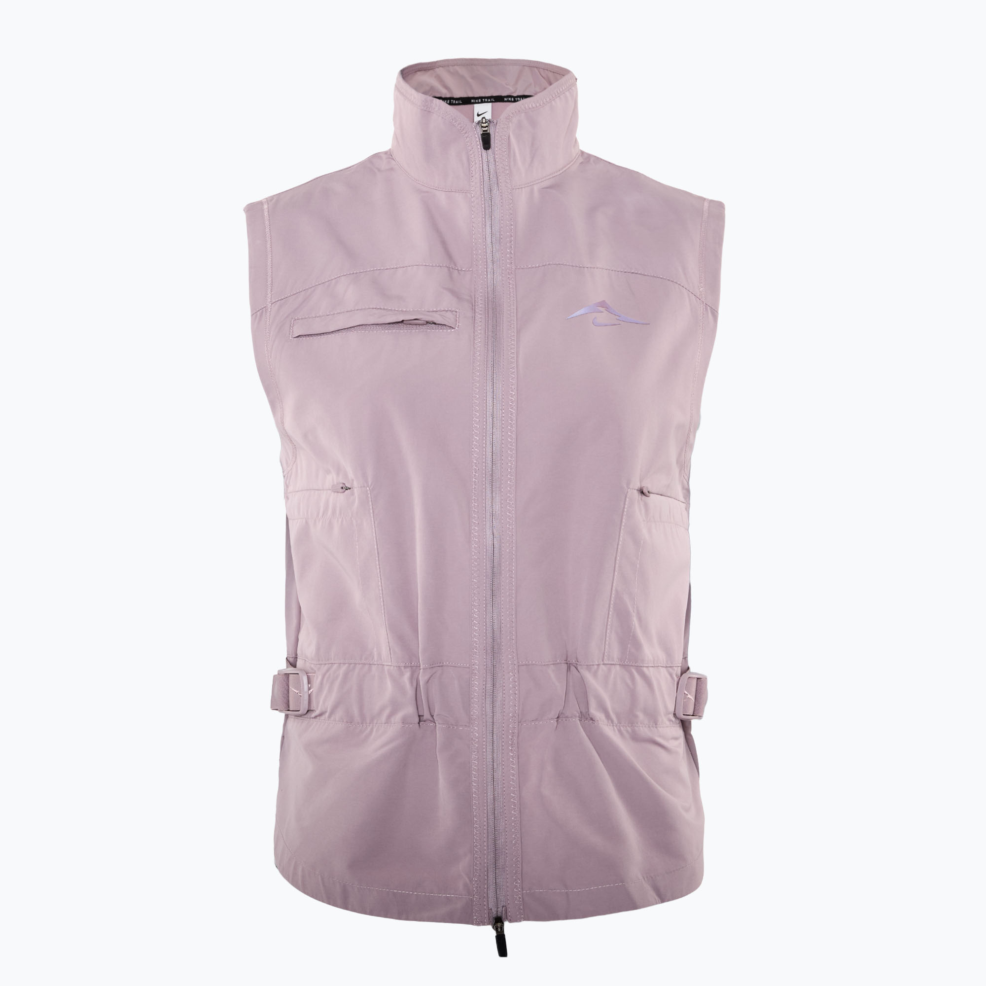 Bezrękawnik do biegania damski Nike Trail Repel light violet ore/red sepia | WYSYŁKA W 24H | 30 DNI NA ZWROT