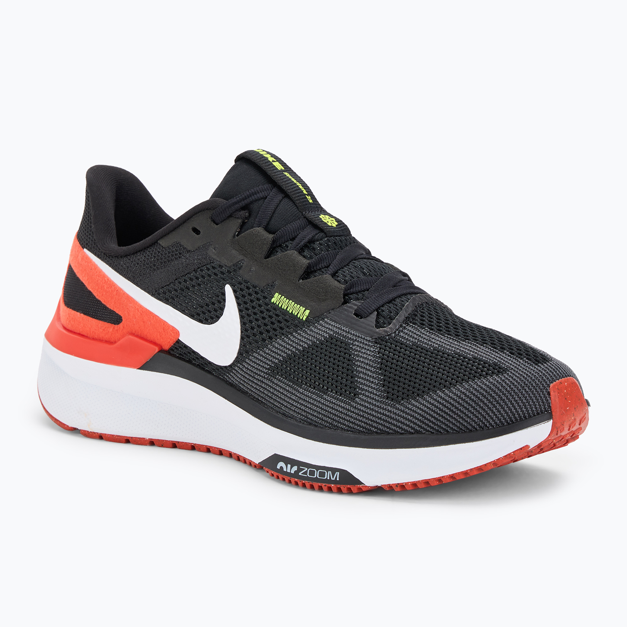 Buty do biegania męskie Nike Structure 25 black/white/picante red | WYSYŁKA W 24H | 30 DNI NA ZWROT