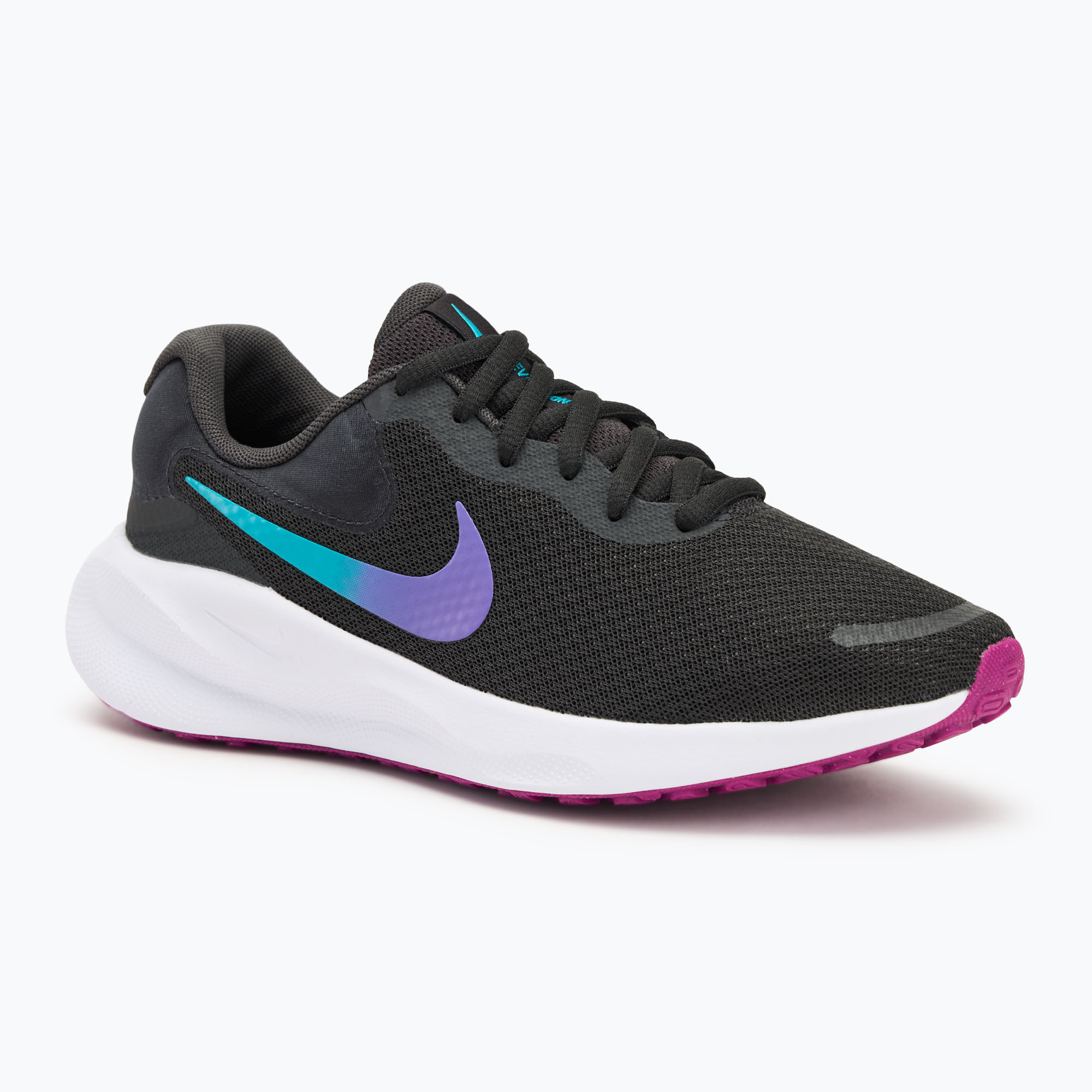 Buty do biegania damskie Nike Revolution 7 dark smoke grey/hyper violet/white/dusty cactus | WYSYŁKA W 24H | 30 DNI NA ZWROT