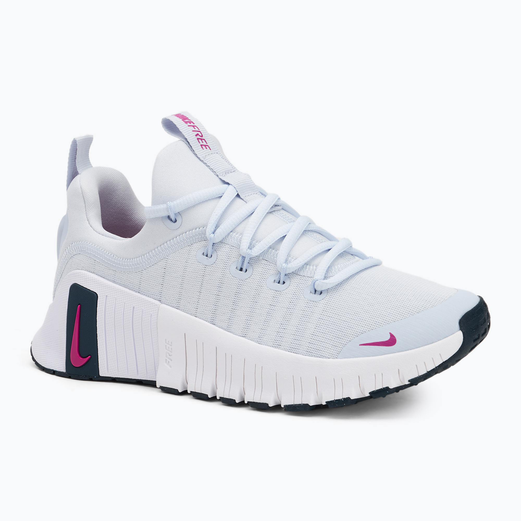 Buty treningowe damskie Nike Free Metcon 6 grey / armory navy / hot fuchsia | WYSYŁKA W 24H | 30 DNI NA ZWROT