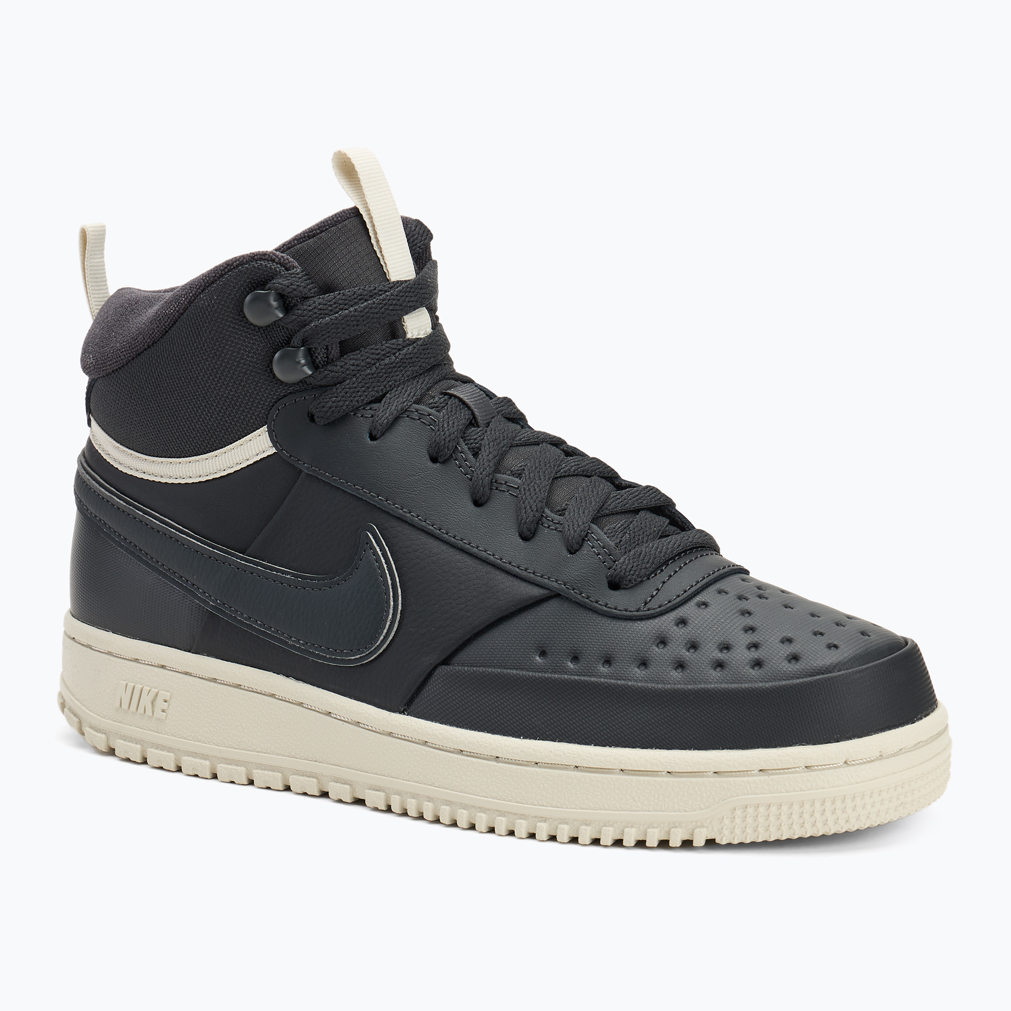 Buty męskie Nike Court Vision Mid elemental dark smoke grey/light bone/dark smoke grey | WYSYŁKA W 24H | 30 DNI NA ZWROT