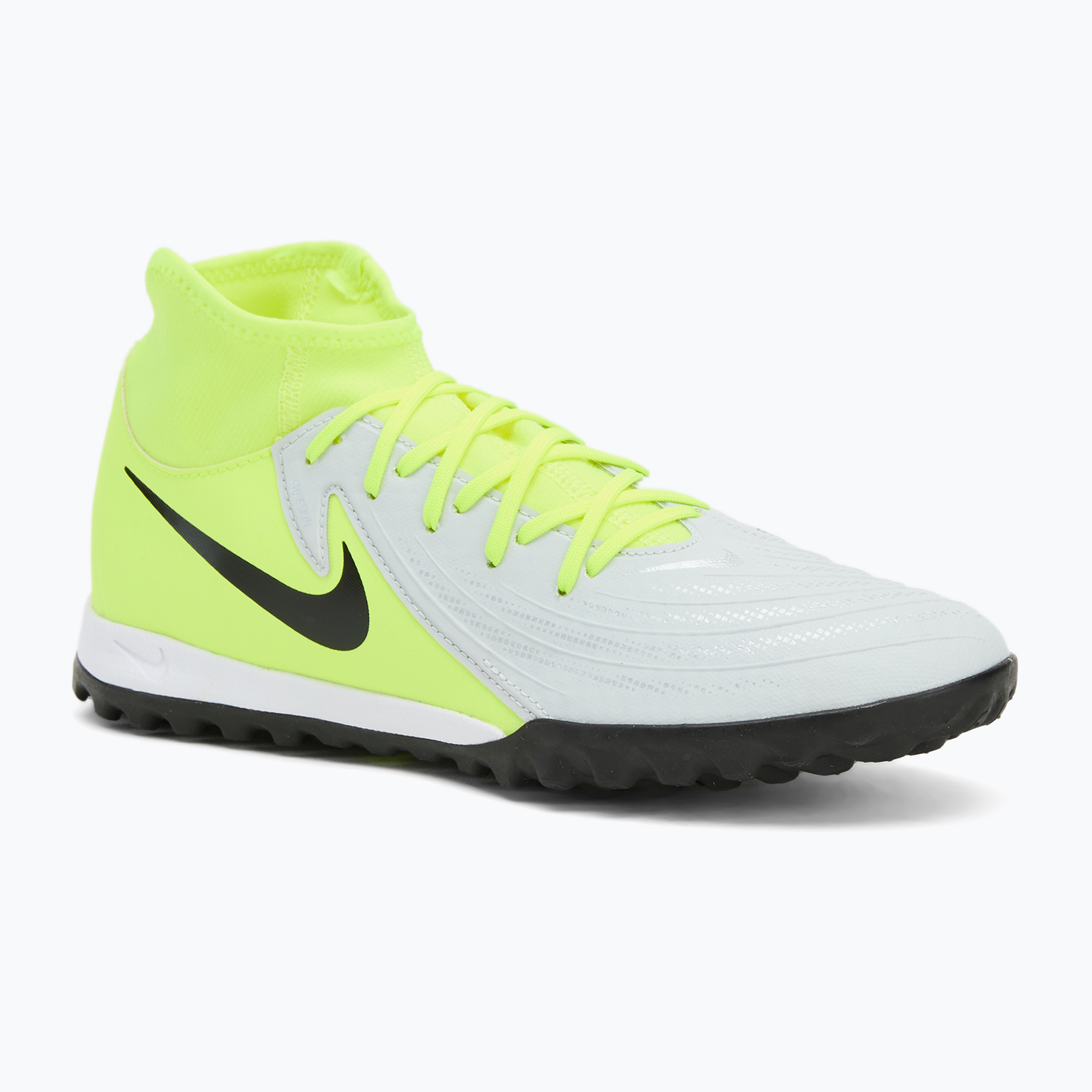 Buty piłkarskie męskie Nike Phantom Luna II Academy TF metallic silver/volt/black | WYSYŁKA W 24H | 30 DNI NA ZWROT