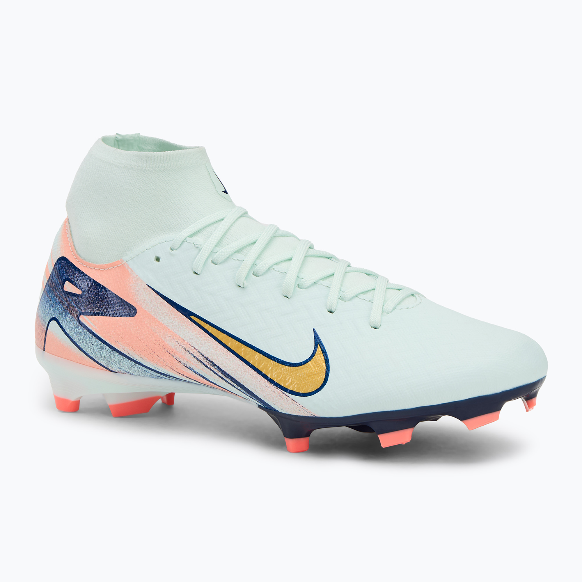 Zdjęcia - Buty piłkarskie Nike  męskie  Superfly 10 Academy Mercurial Dream Speed FG/MG barely green/ crimson pulse/ metallic gold coin 