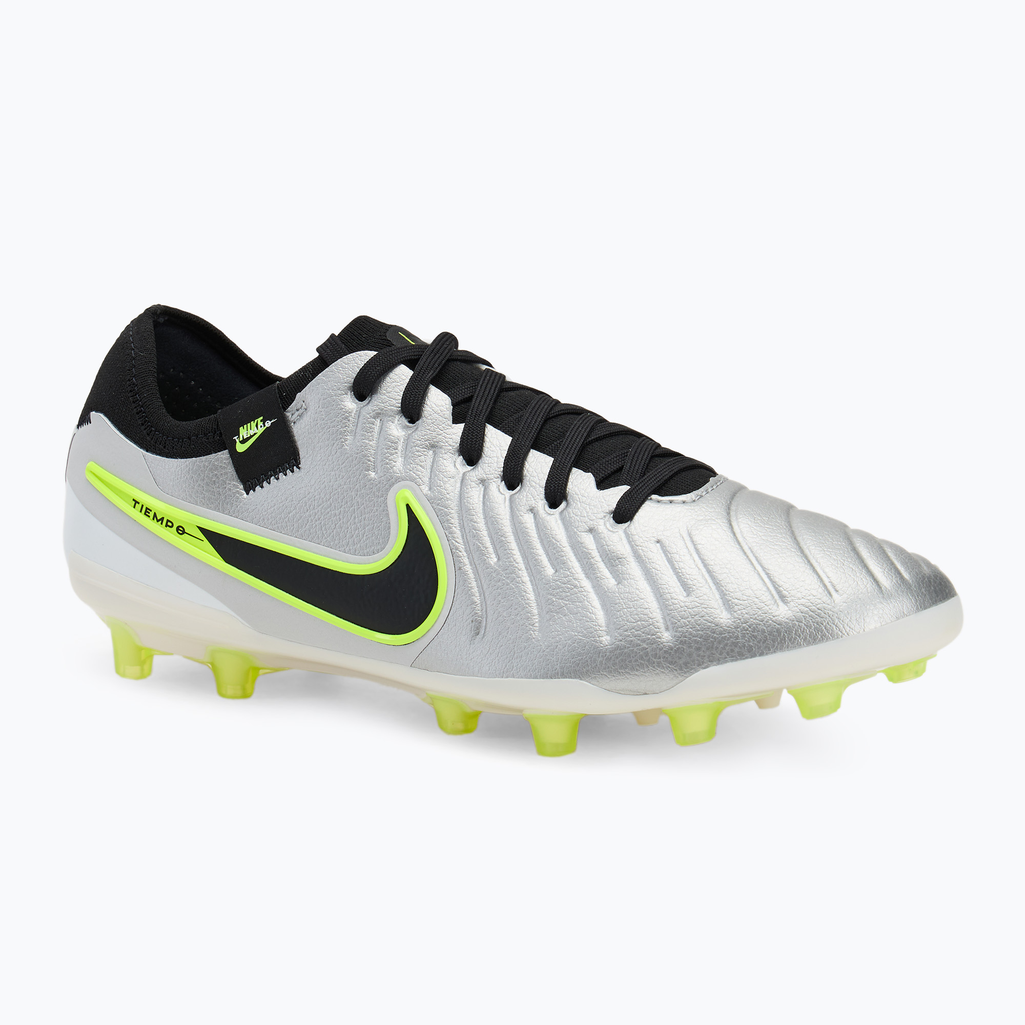 Buty piłkarskie męskie Nike Legend 10 Pro Ag-Pro metallic silver/ volt/ black | WYSYŁKA W 24H | 30 DNI NA ZWROT