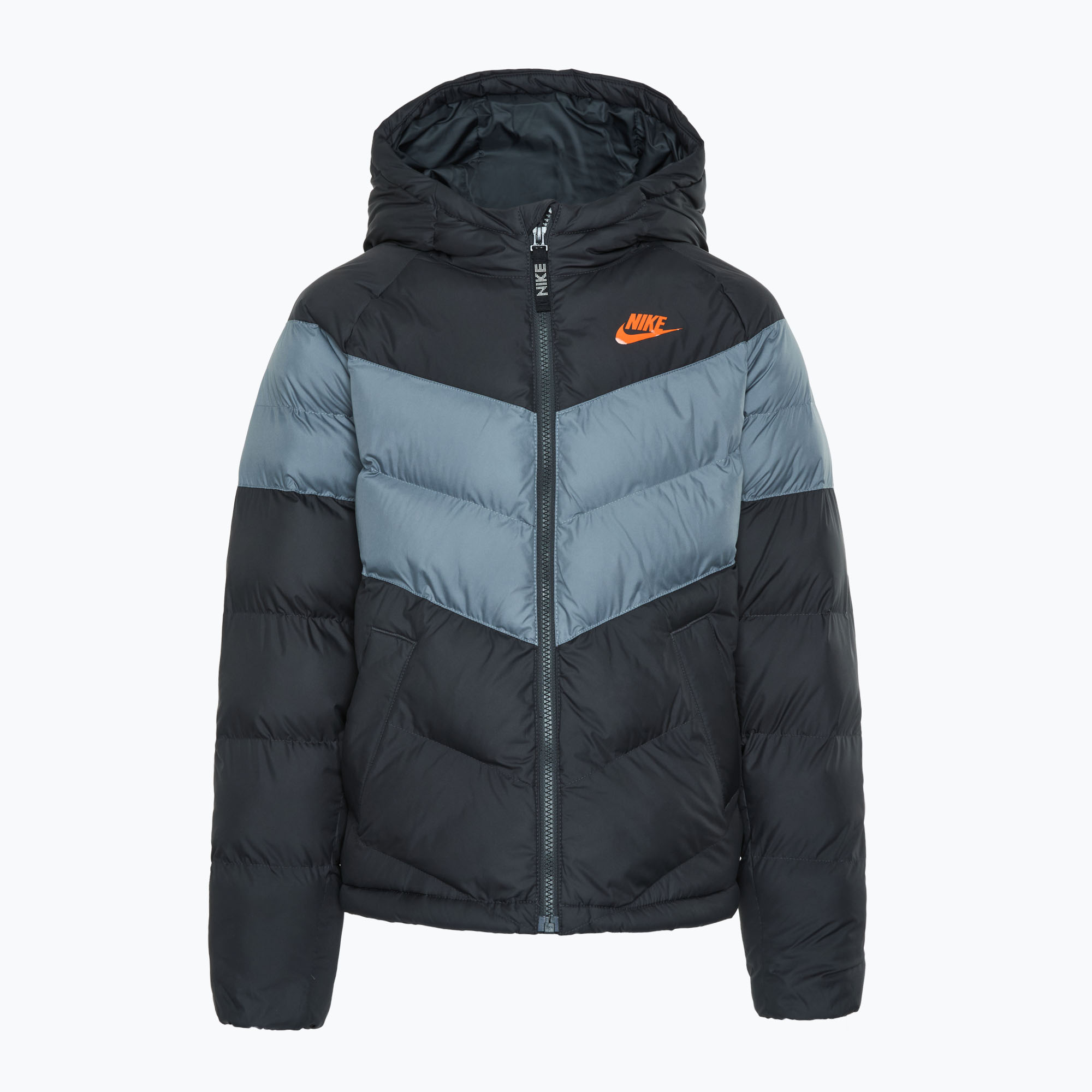 Kurtka dziecięca Nike Sportswear Big Kids Synthetic anthracite/ cool grey/ safety orange | WYSYŁKA W 24H | 30 DNI NA ZWROT