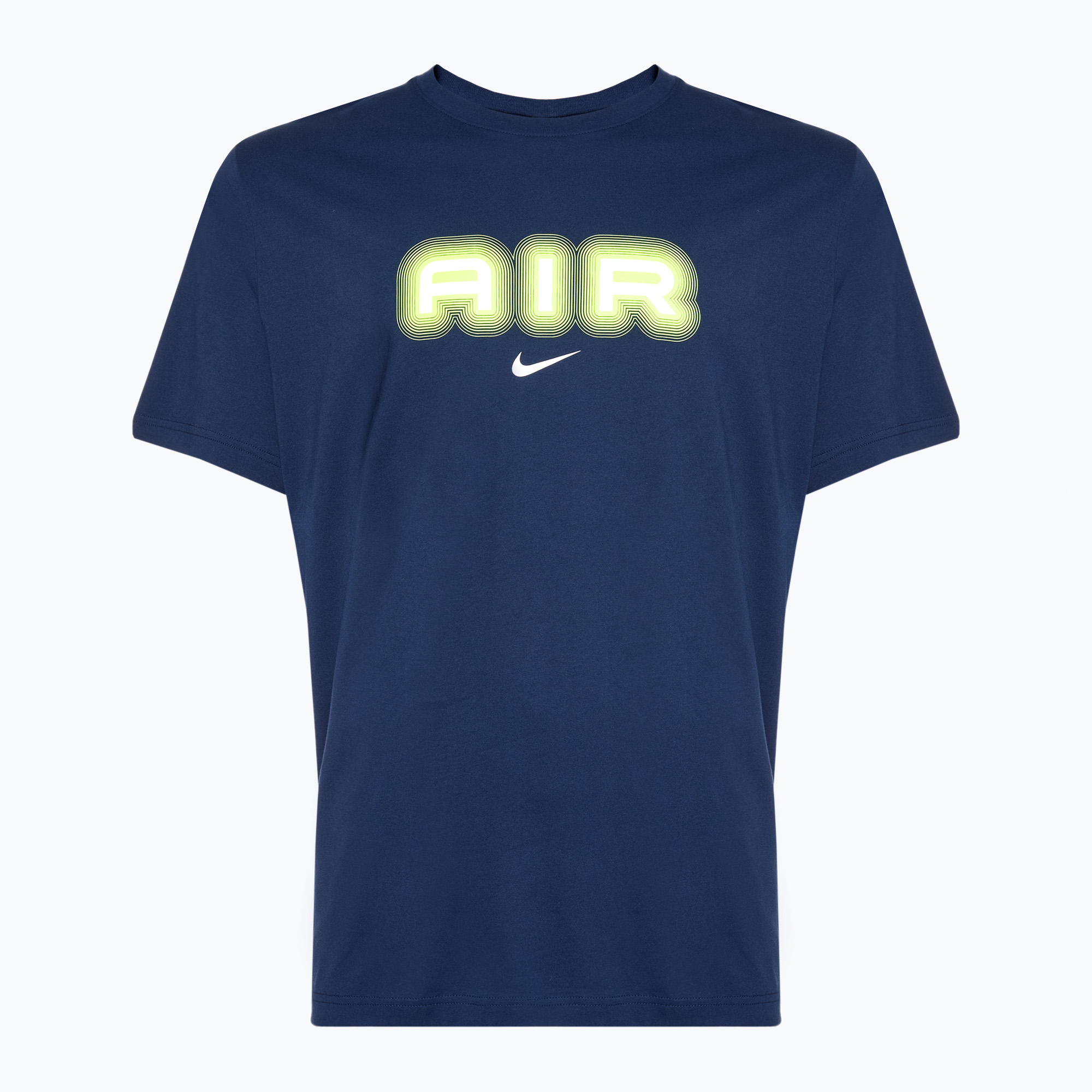 Koszulka męska Nike Air Graphic midnight navy/volt | WYSYŁKA W 24H | 30 DNI NA ZWROT