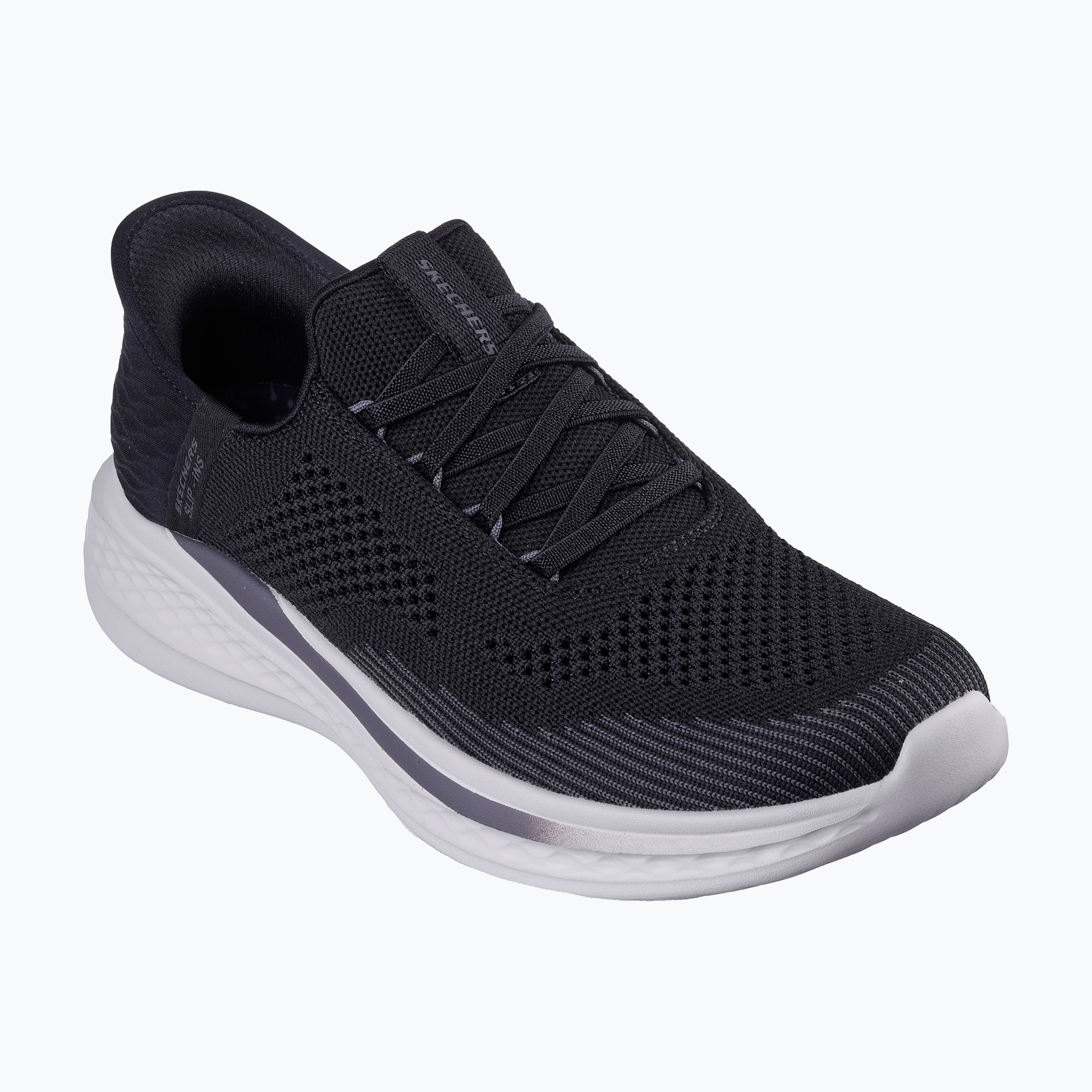 Buty męskie SKECHERS Slade Quinto black | WYSYŁKA W 24H | 30 DNI NA ZWROT