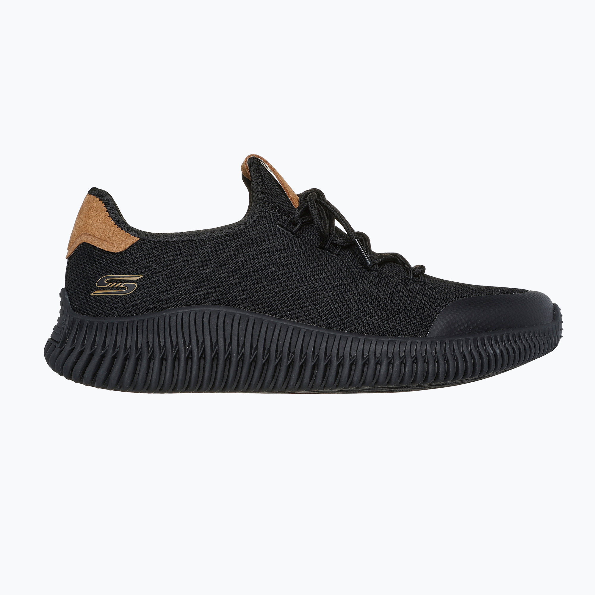 Buty męskie SKECHERS Bobs Sport Geo City Dapper black 