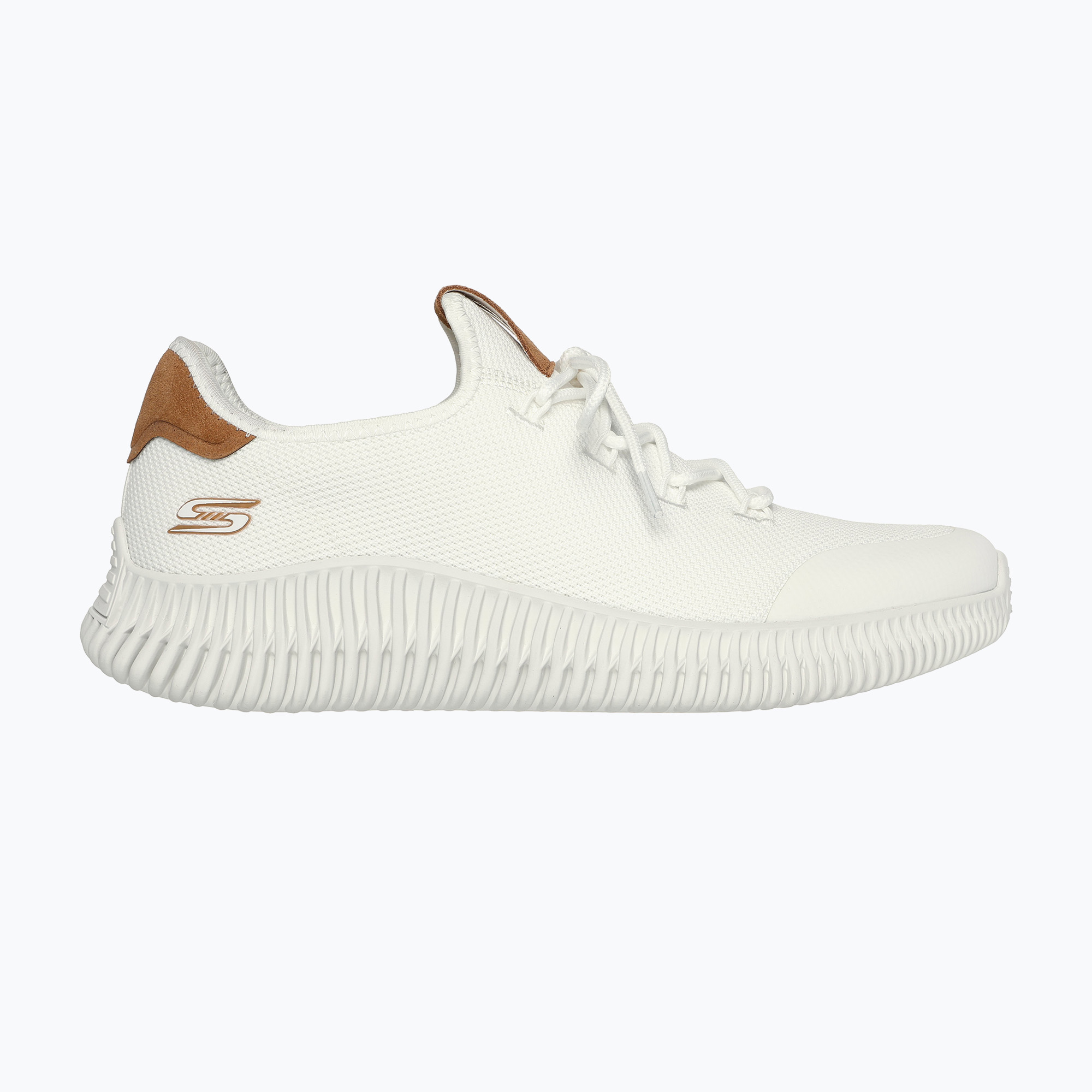 Buty męskie SKECHERS Bobs Sport Geo City Dapper white 