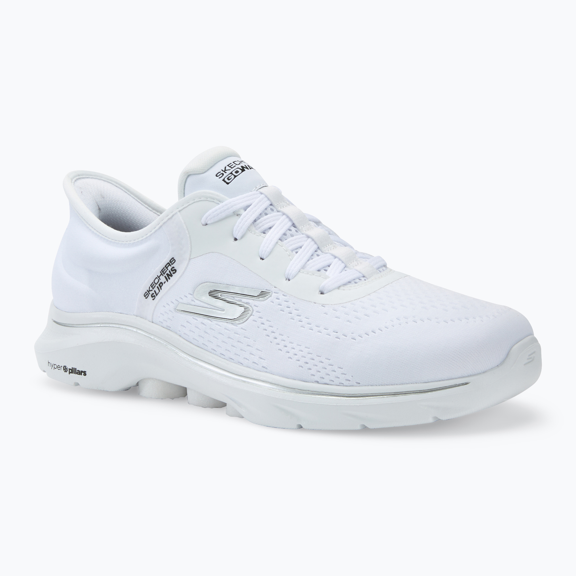 Buty damskie SKECHERS Go Walk 7 Valin white/black | WYSYŁKA W 24H | 30 DNI NA ZWROT