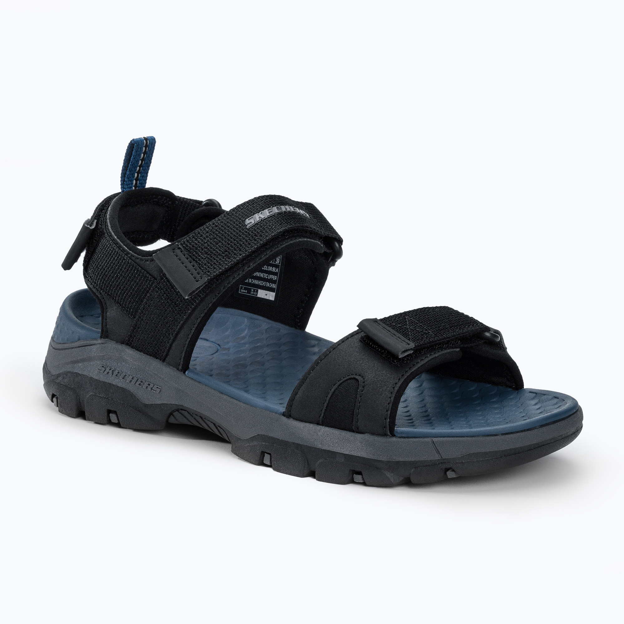 Sandały męskie SKECHERS Tresmen Ryer black | WYSYŁKA W 24H | 30 DNI NA ZWROT