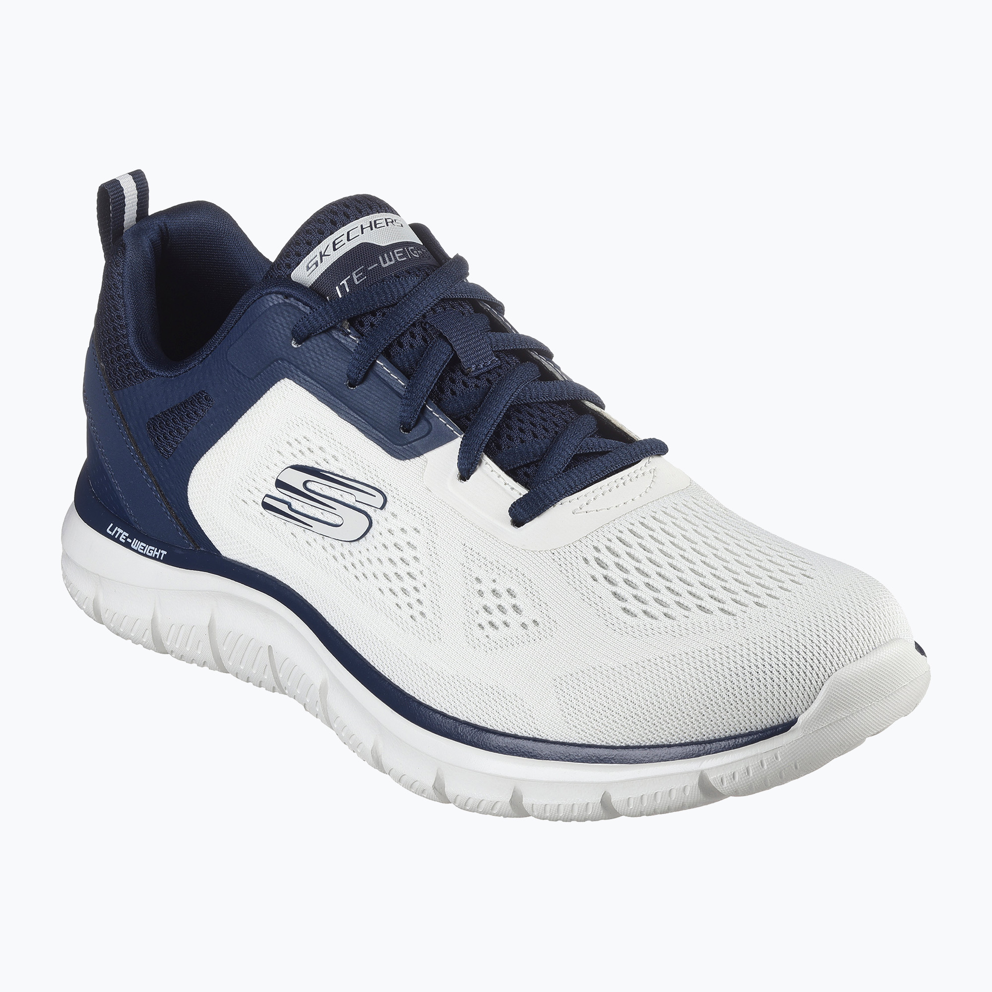 Buty męskie SKECHERS Track Broader white | WYSYŁKA W 24H | 30 DNI NA ZWROT