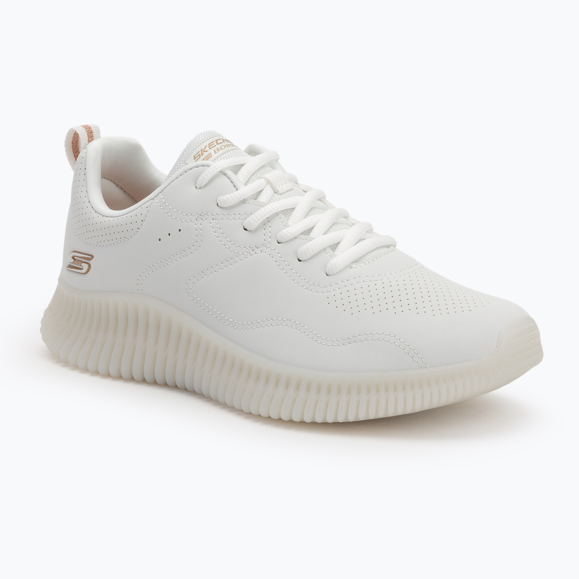 Buty damskie SKECHERS Bobs Geo How Marvelous off white 