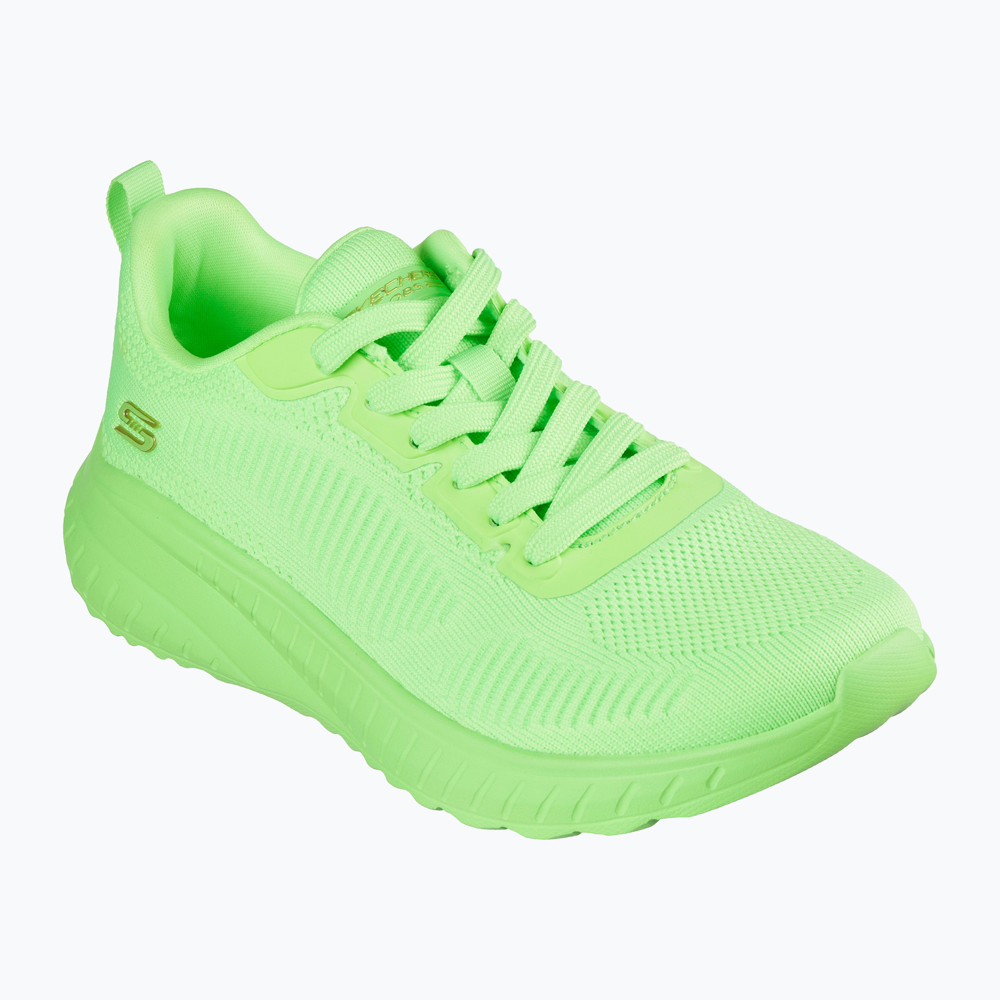 Buty damskie SKECHERS Bobs Squad Chaos Cool Rythms lime | WYSYŁKA W 24H | 30 DNI NA ZWROT