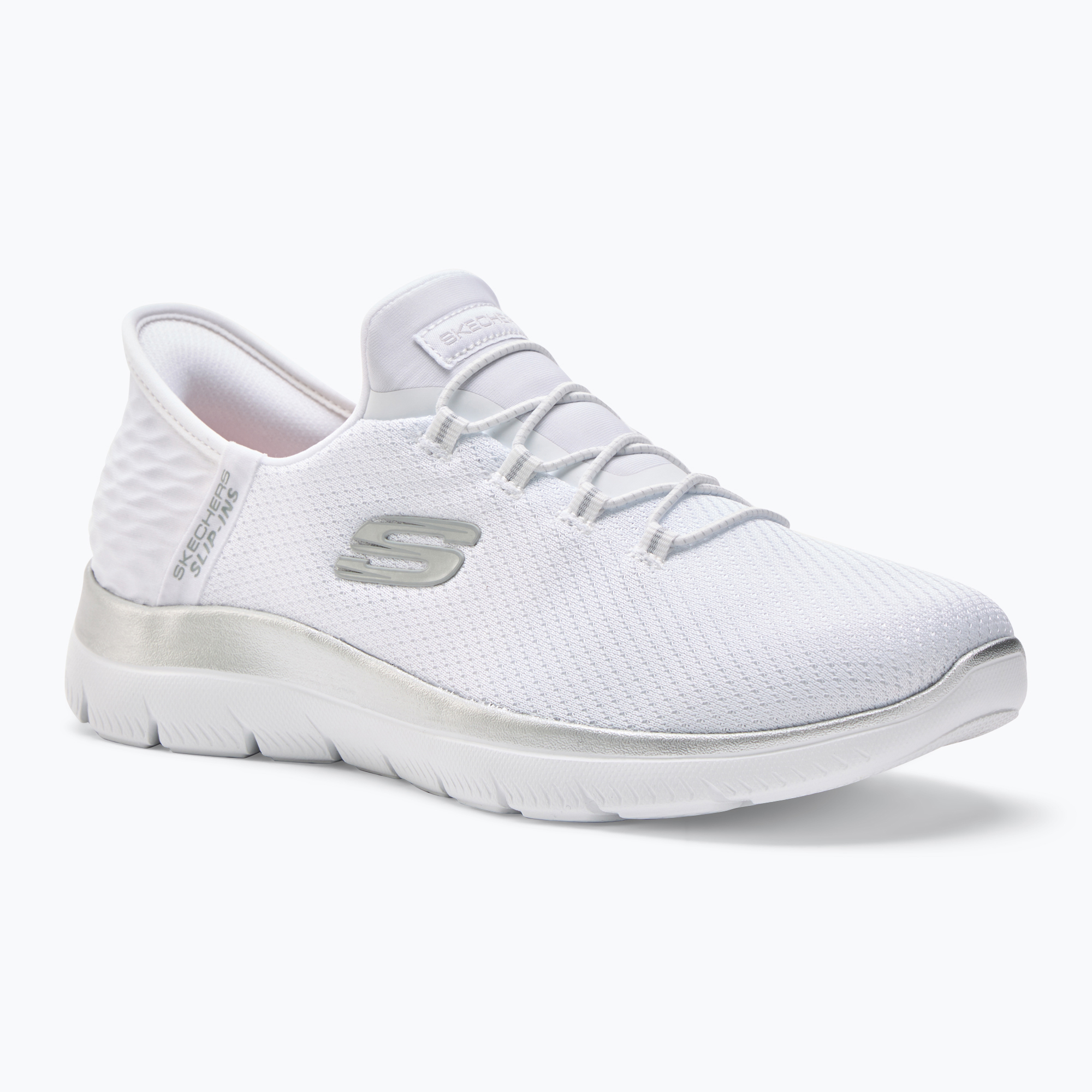 Buty damskie SKECHERS Summits Diamond Dream white/silver | WYSYŁKA W 24H | 30 DNI NA ZWROT