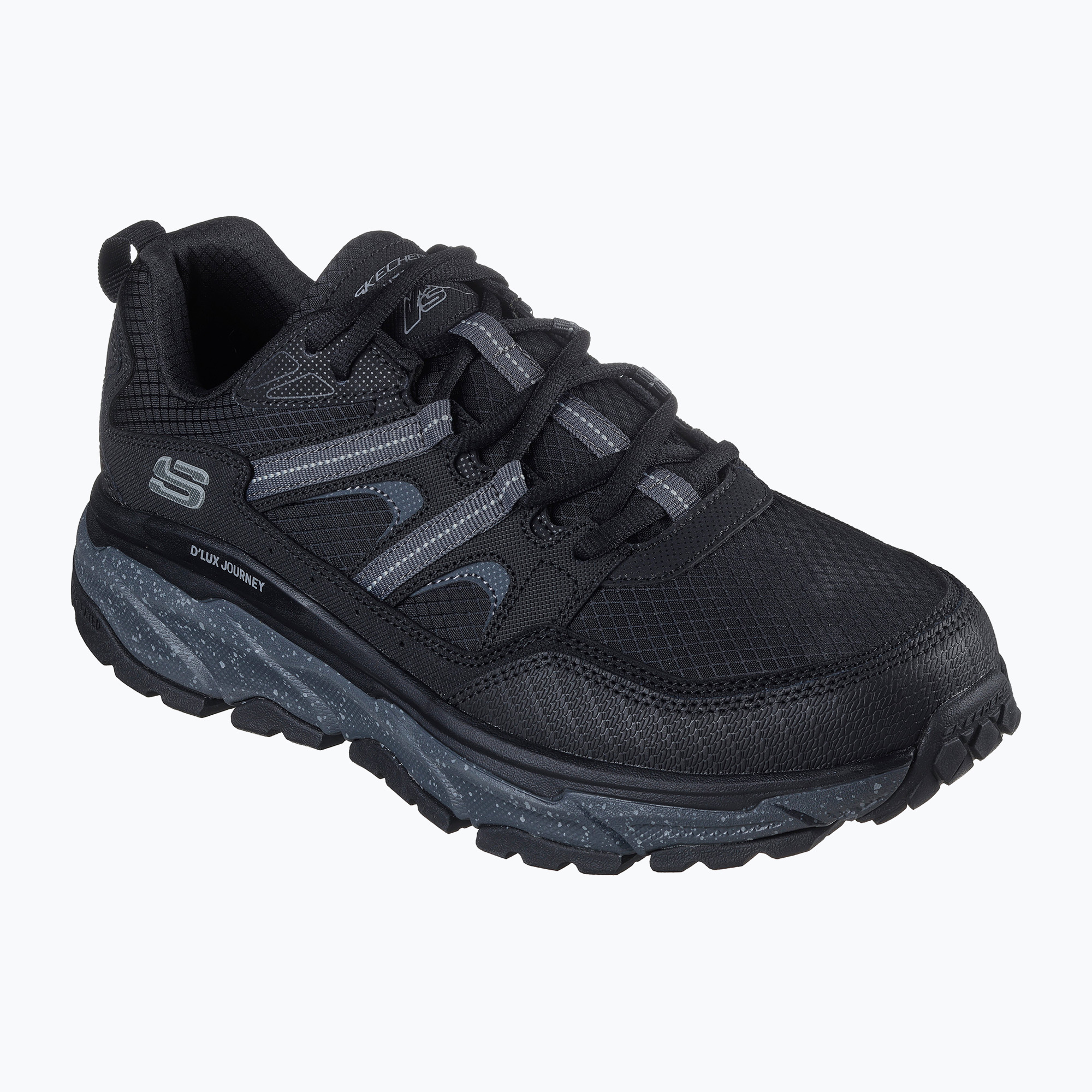 Buty męskie SKECHERS D'Lux Journey black/charcoal | WYSYŁKA W 24H | 30 DNI NA ZWROT