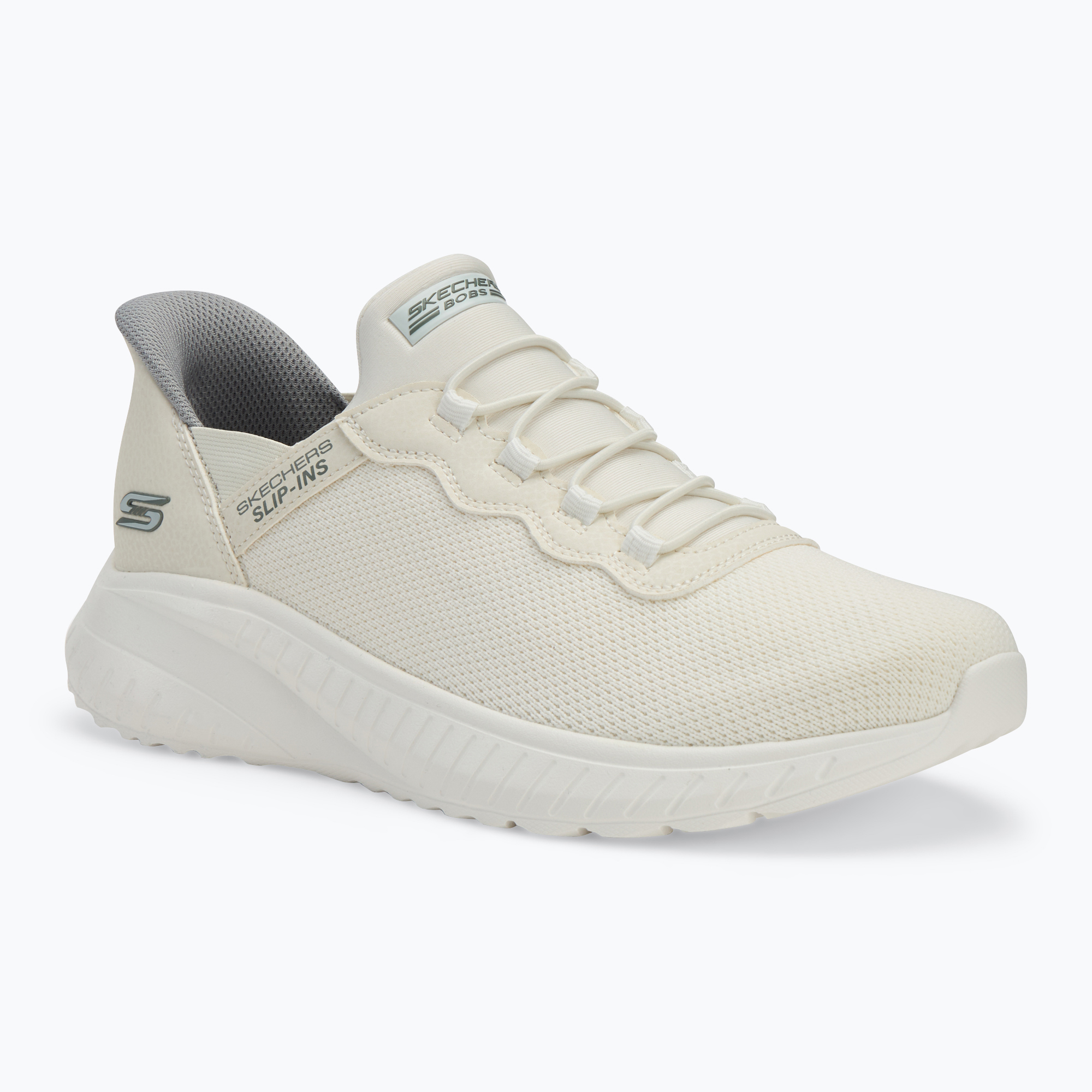 Buty męskie SKECHERS Slip-ins Bobs Squad Chaos Daily Hype off white | WYSYŁKA W 24H | 30 DNI NA ZWROT