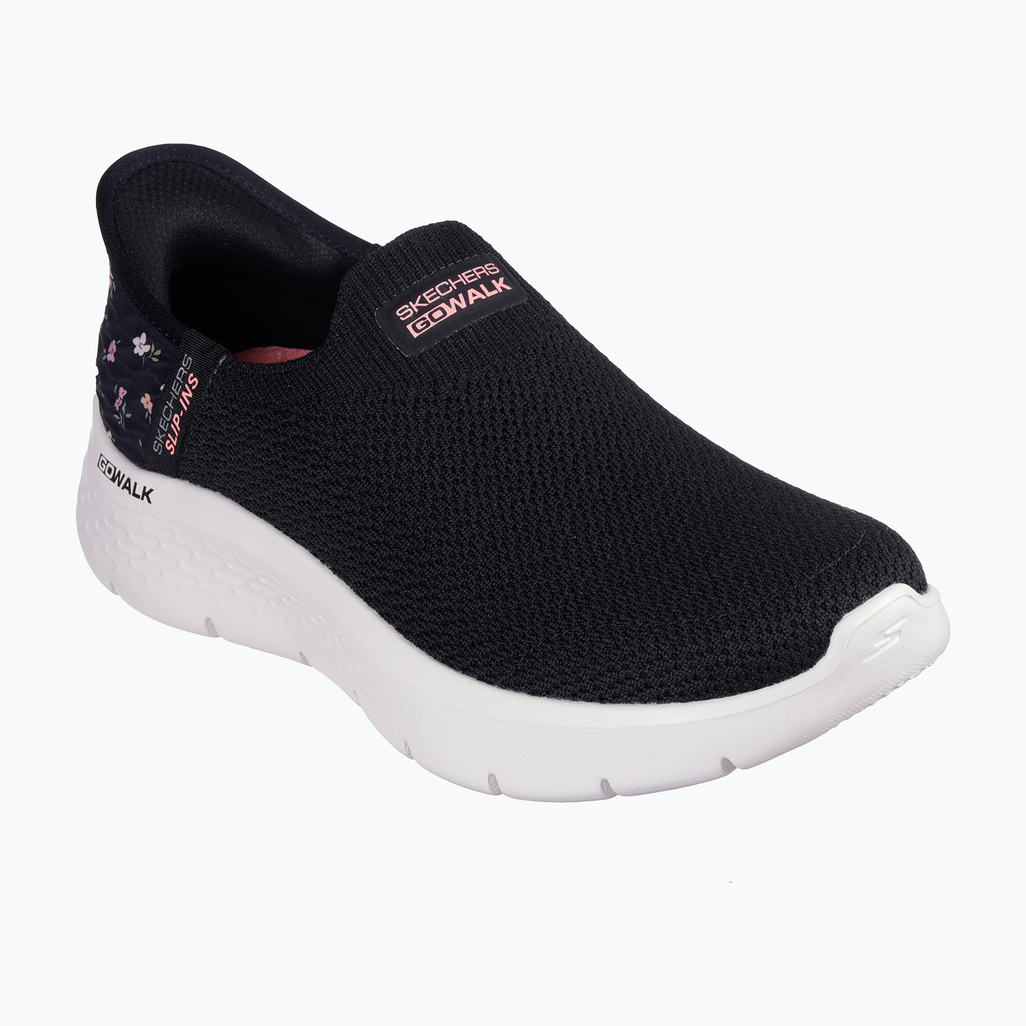 Buty damskie SKECHERS Go Walk Flex Sunset Rose black | WYSYŁKA W 24H | 30 DNI NA ZWROT