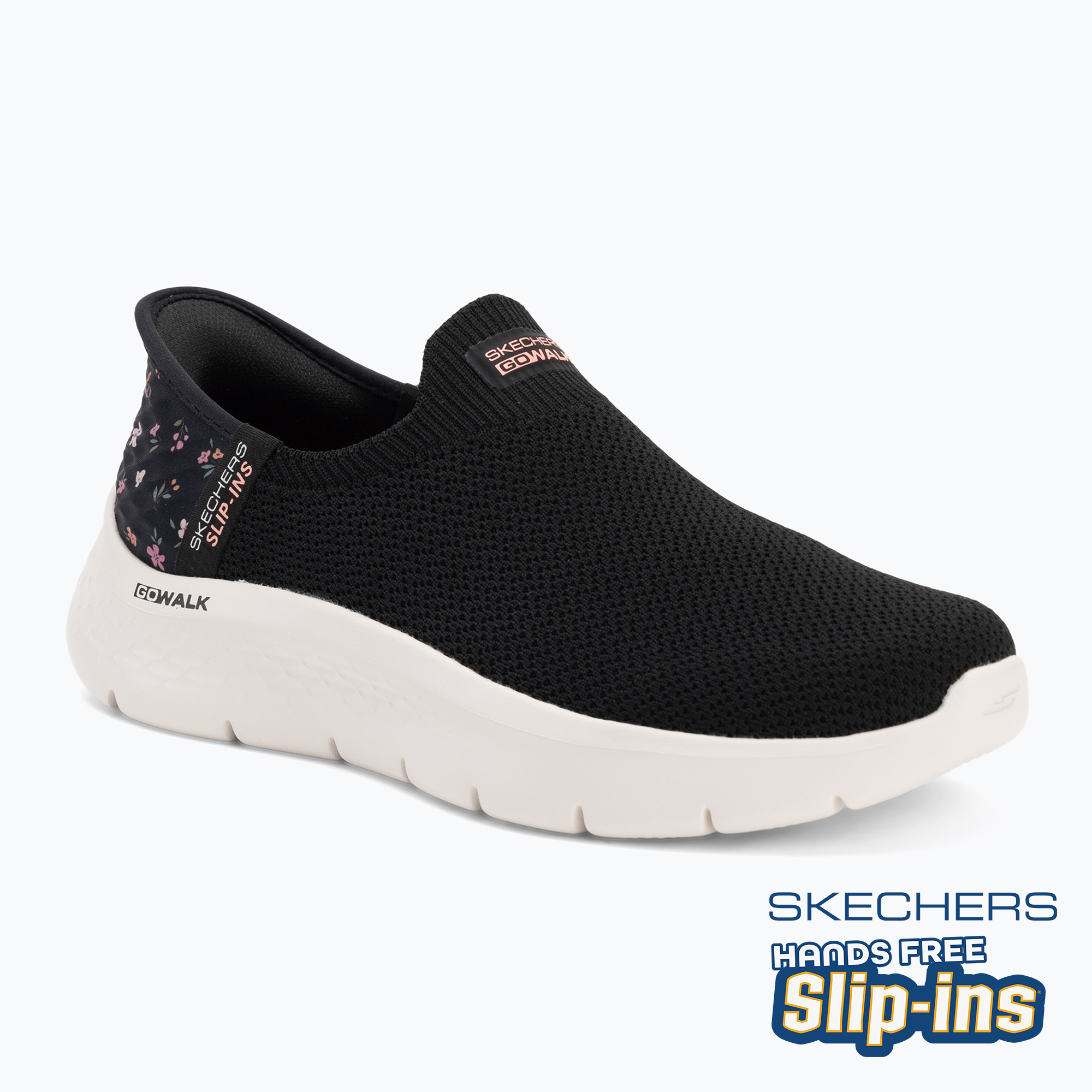 Buty damskie SKECHERS Go Walk Flex Sunset Rose black 